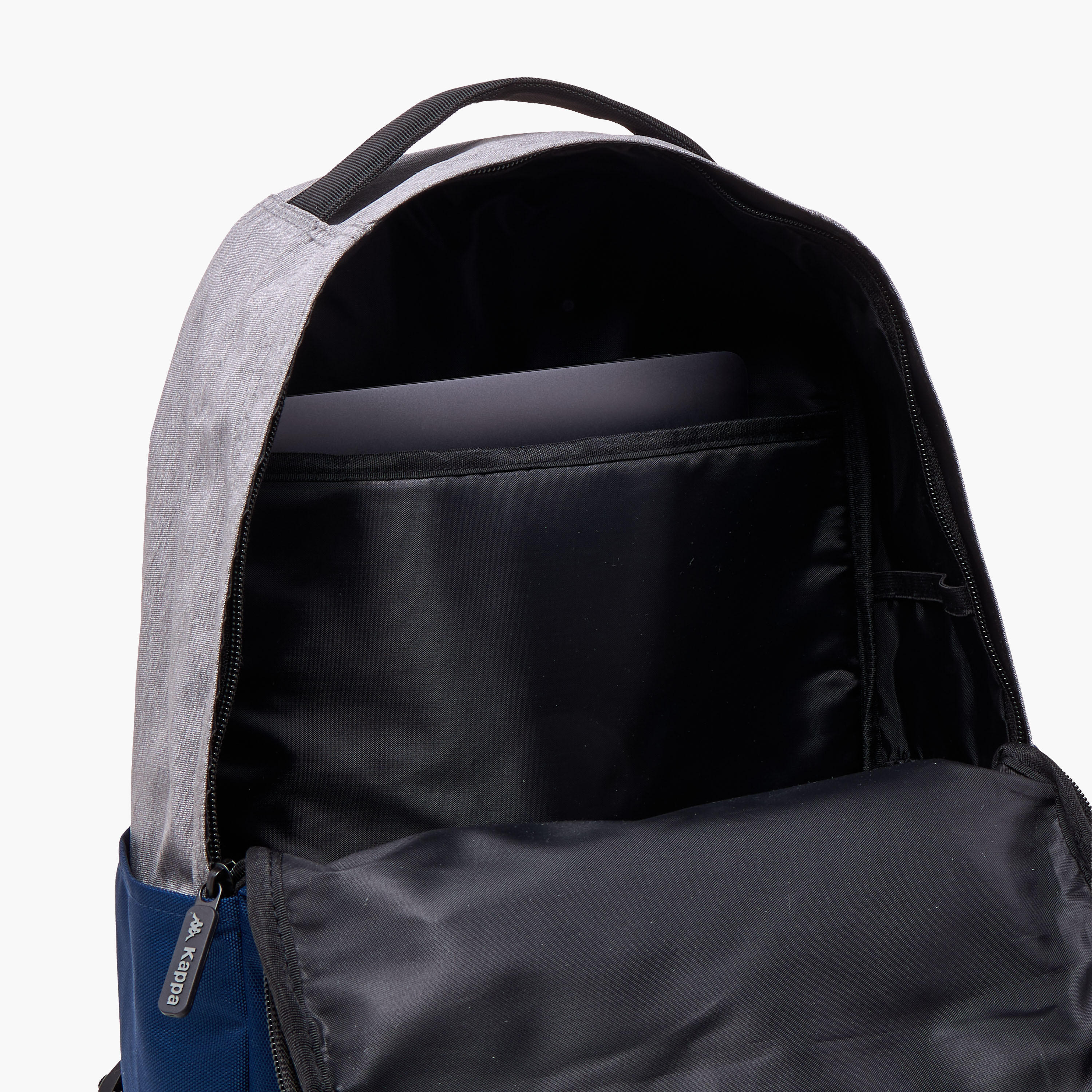 Kappa Logo Print School Backpack with Adjustable Straps and Zip Closure - 31x17x45 cm-school-bagsandbackpacks-backpacks-image-9