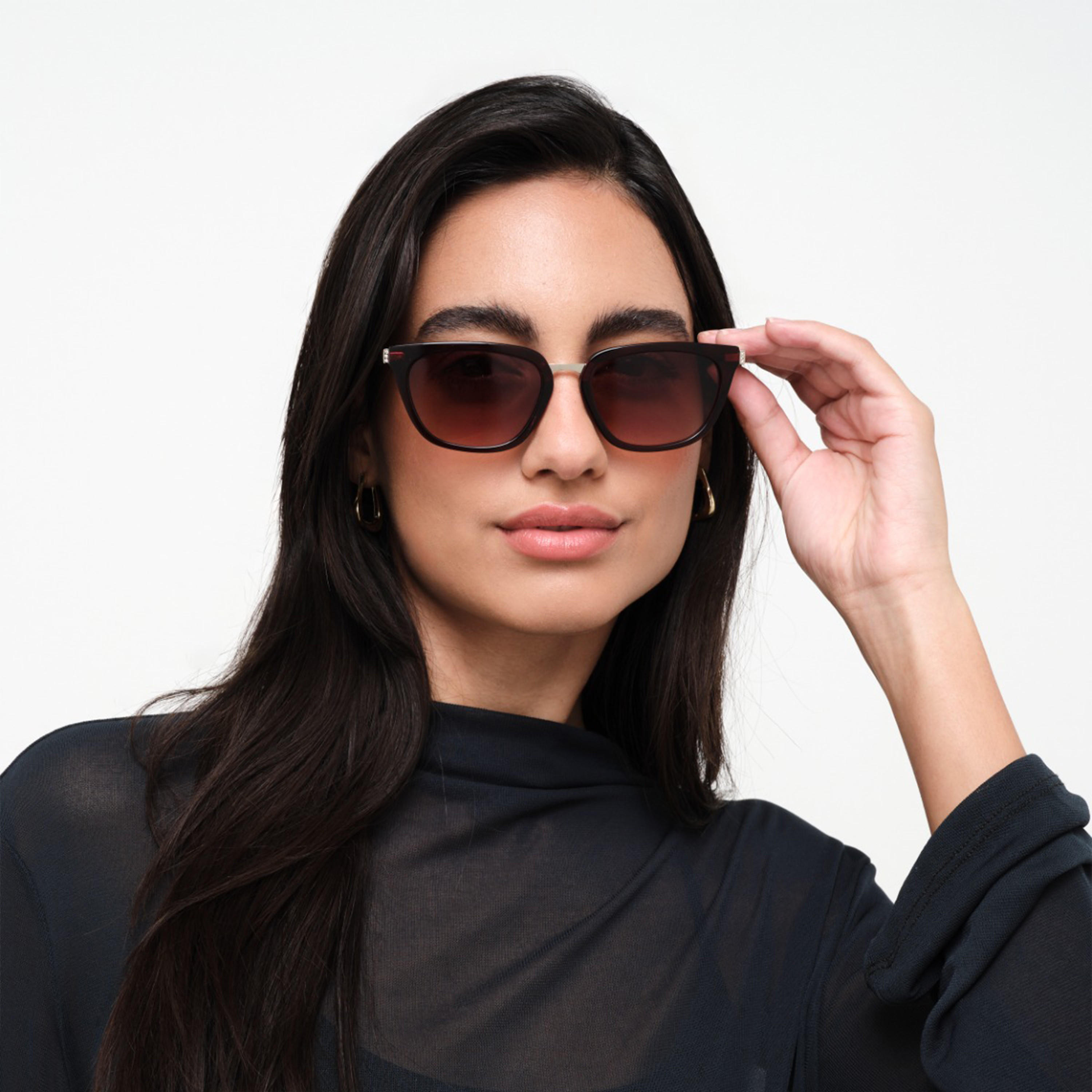 30Sundays Luc 53MM Brown Cat Eye Sunglasses - 30S-000303-0101-women-sunglasses-image-5