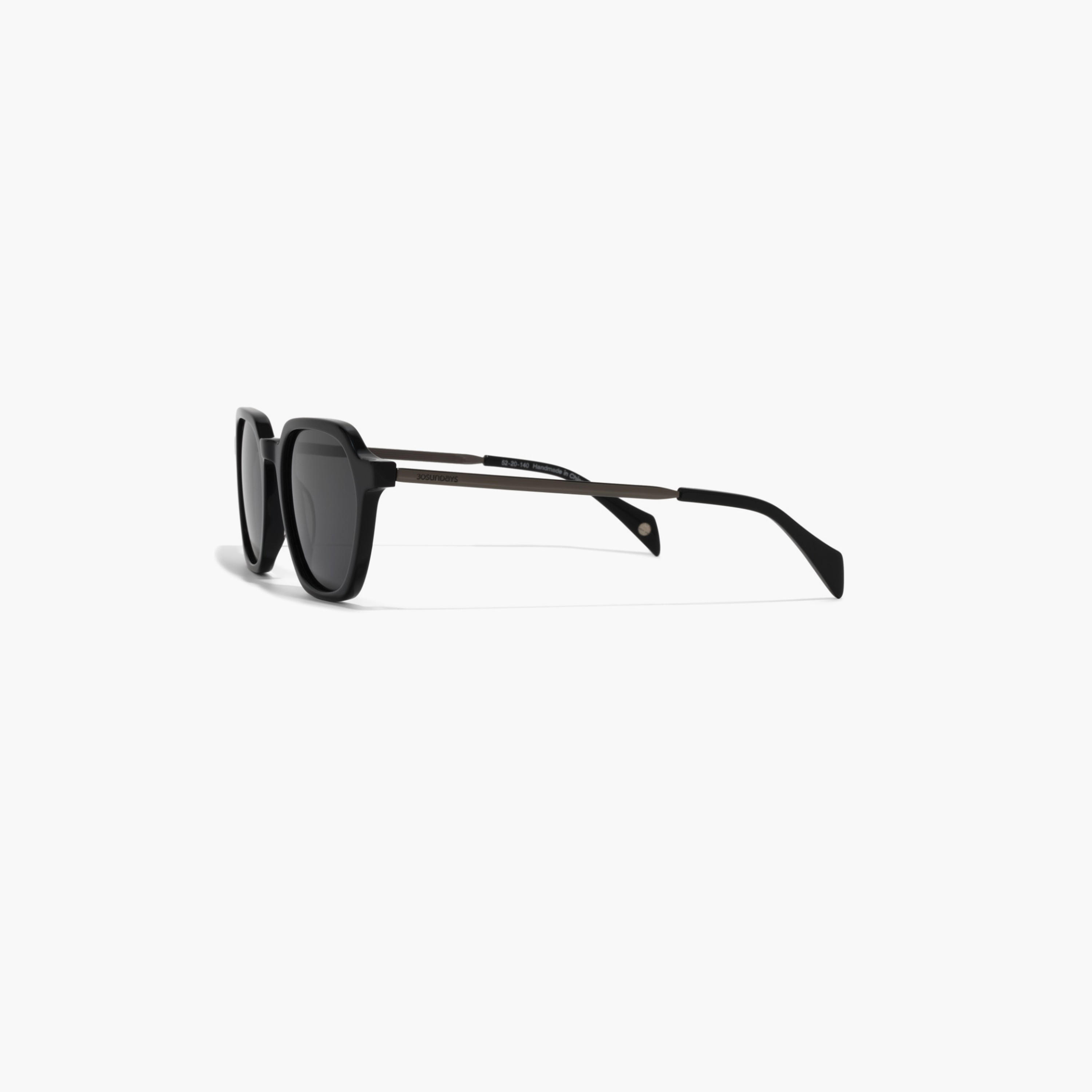 30صندايز- نظارة شمسية هندسية سوداء مقاس 52 مم - 30S-000303-0707-men-sunglasses-image-3