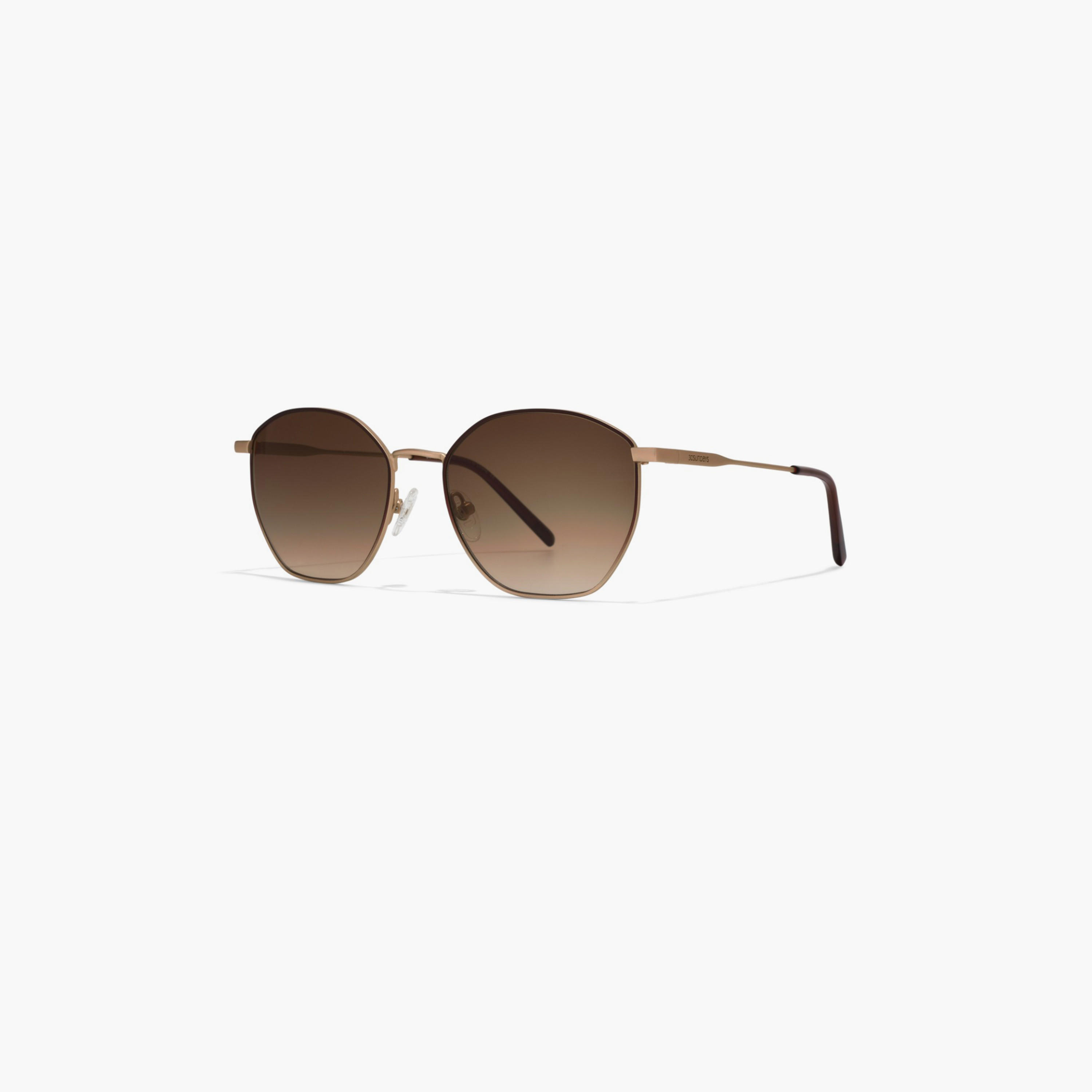 30Sundays Divine 54MM Brown Geometric Sunglasses - 30S-000307-2304-women-sunglasses-image-3
