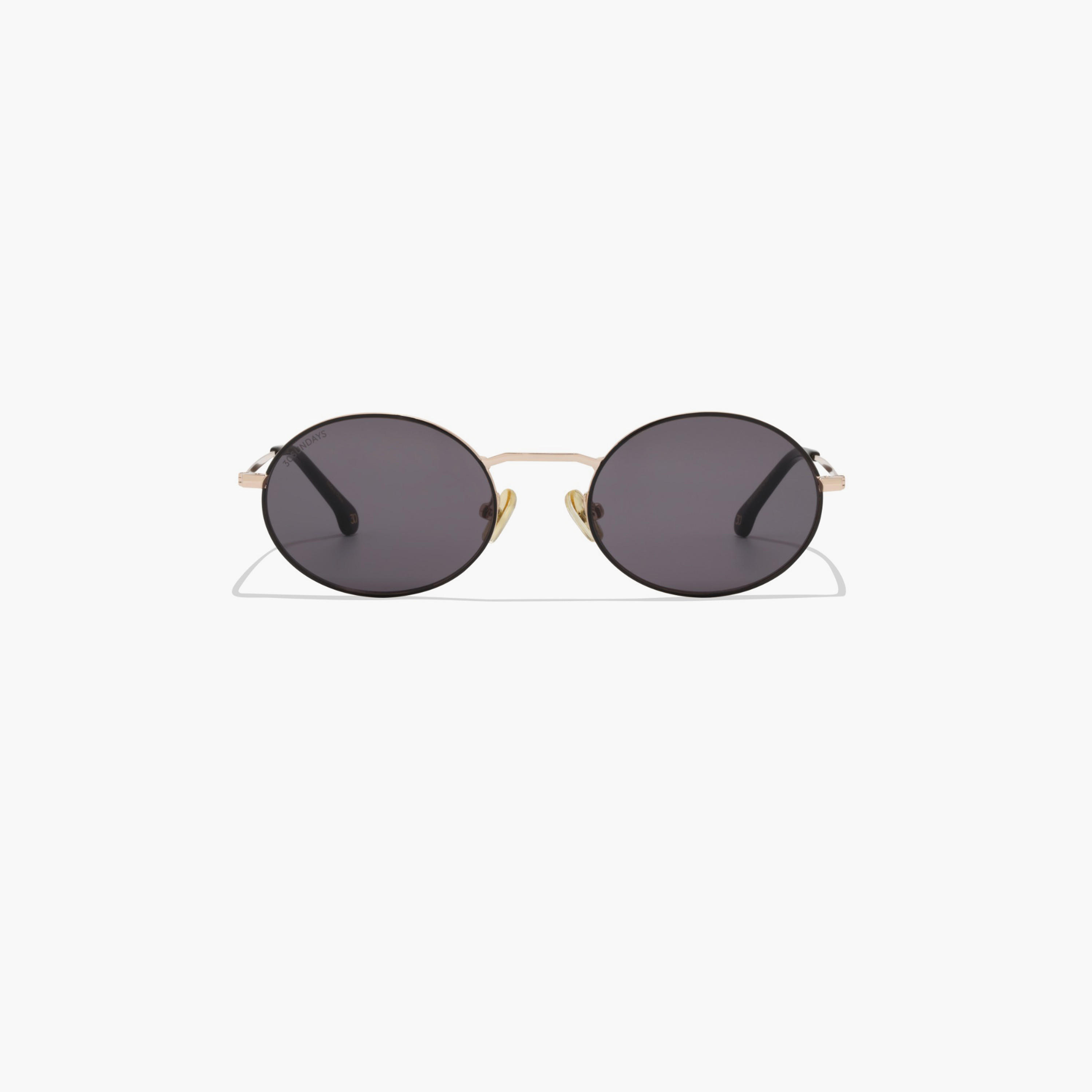 30Sundays Vesper 53MM Grey Oval Sunglasses - 30S-000437-0107-men-sunglasses-image-1