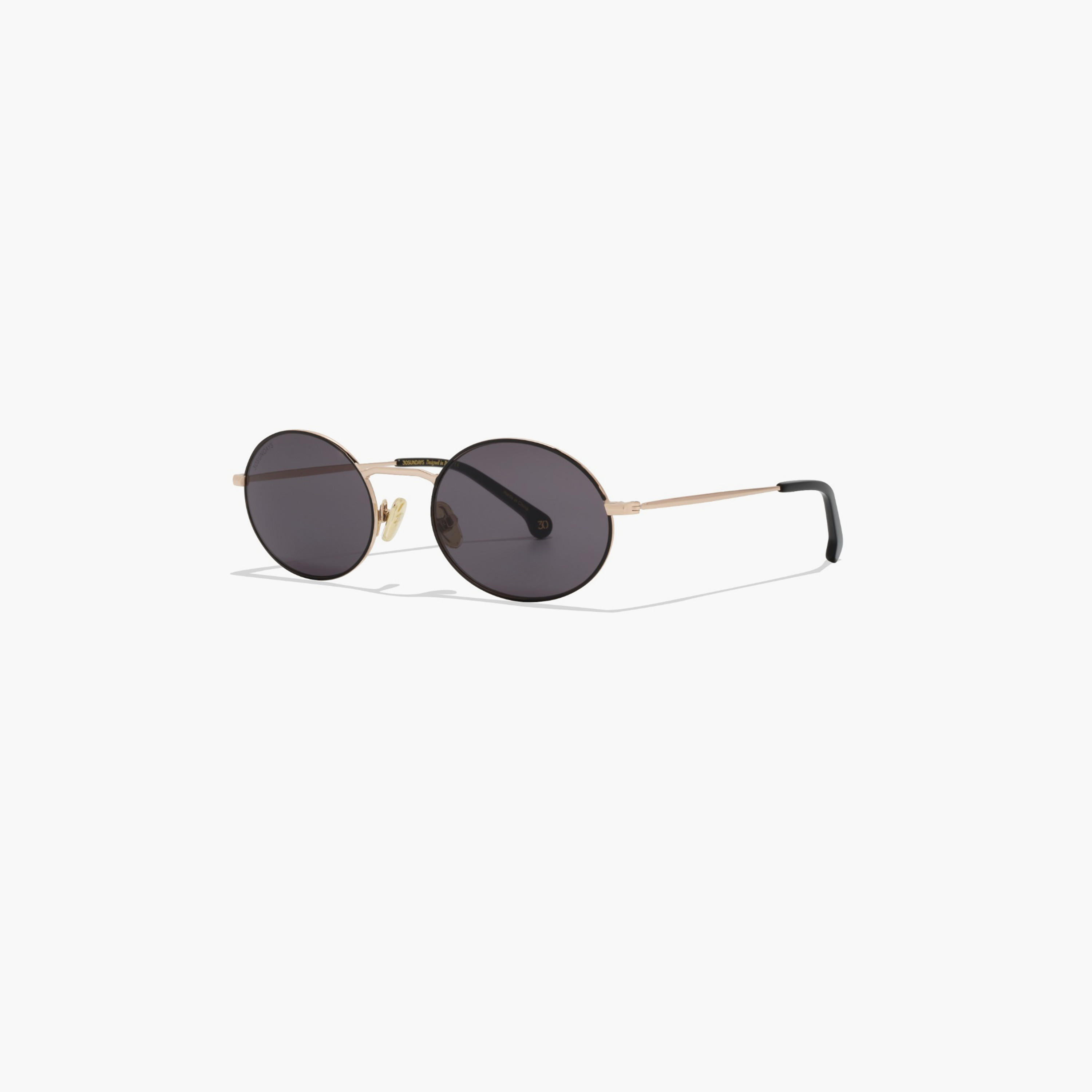 30صندايز- نظارة شمسية فيسبر بيضاوية رمادية مقاس 53 مم - 30S-000437-0107-men-sunglasses-image-3