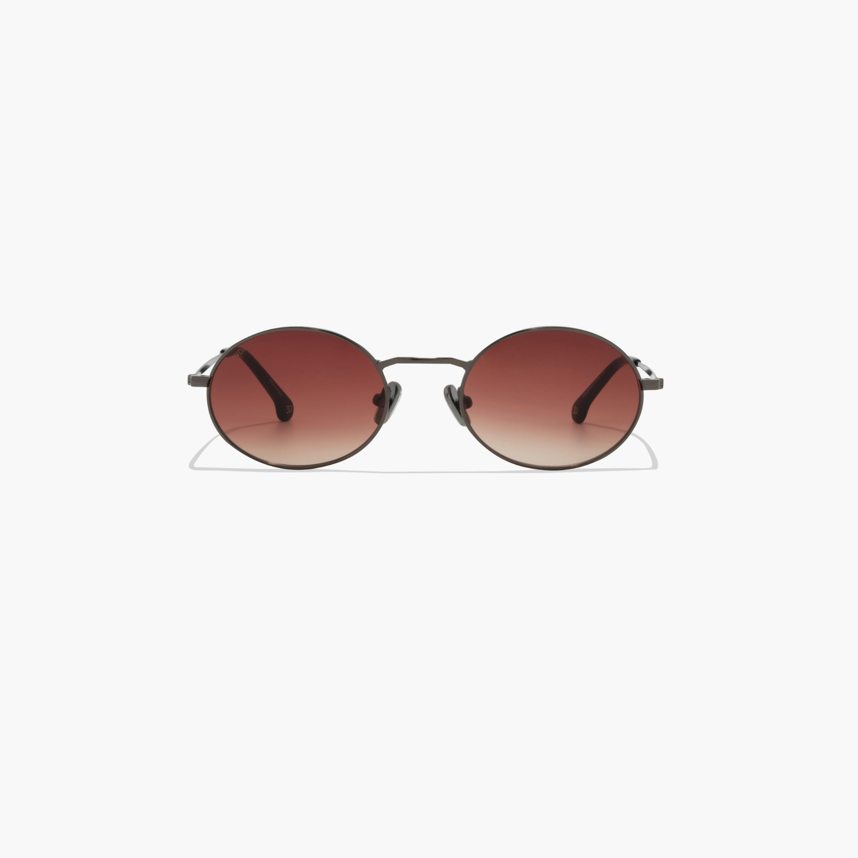 30Sundays Vesper 53MM Brown Oval Sunglasses - 30S-000437-0704-men-sunglasses-image-1