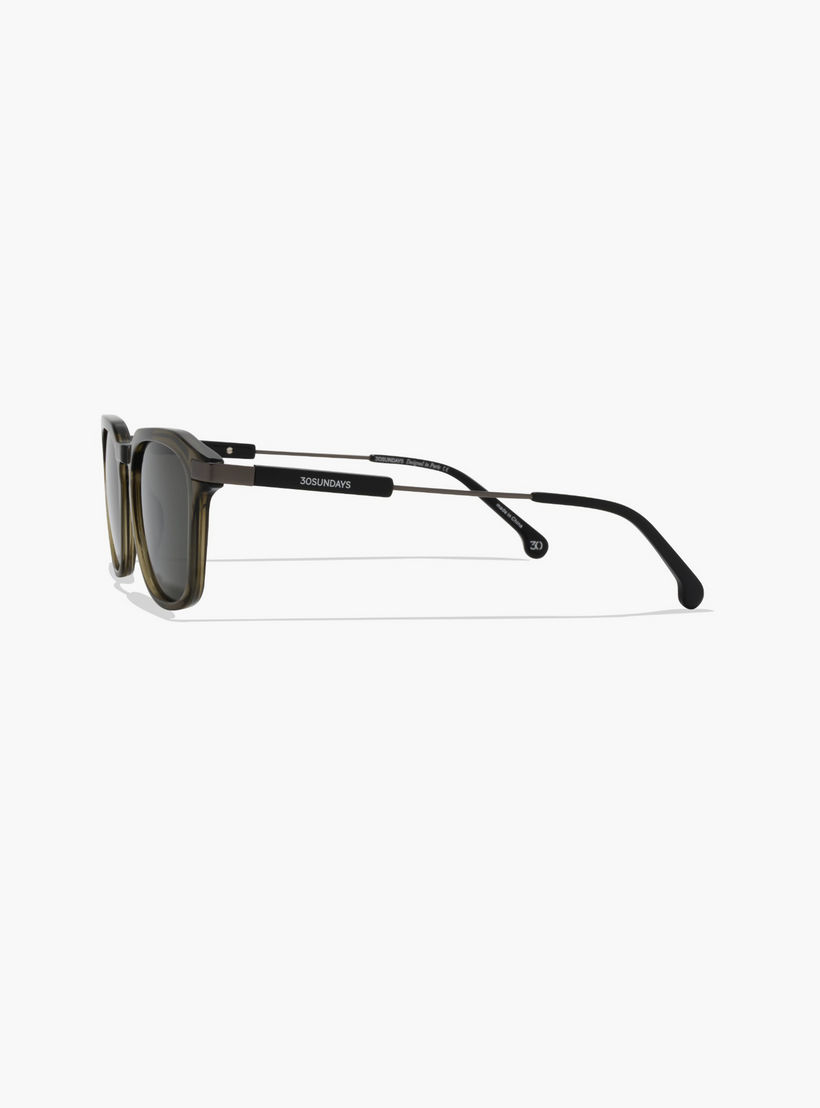 30Sundays Orionis Polarized 52MM Green Square Sunglasses - 30S-000438-0606p-men-sunglasses-image-4