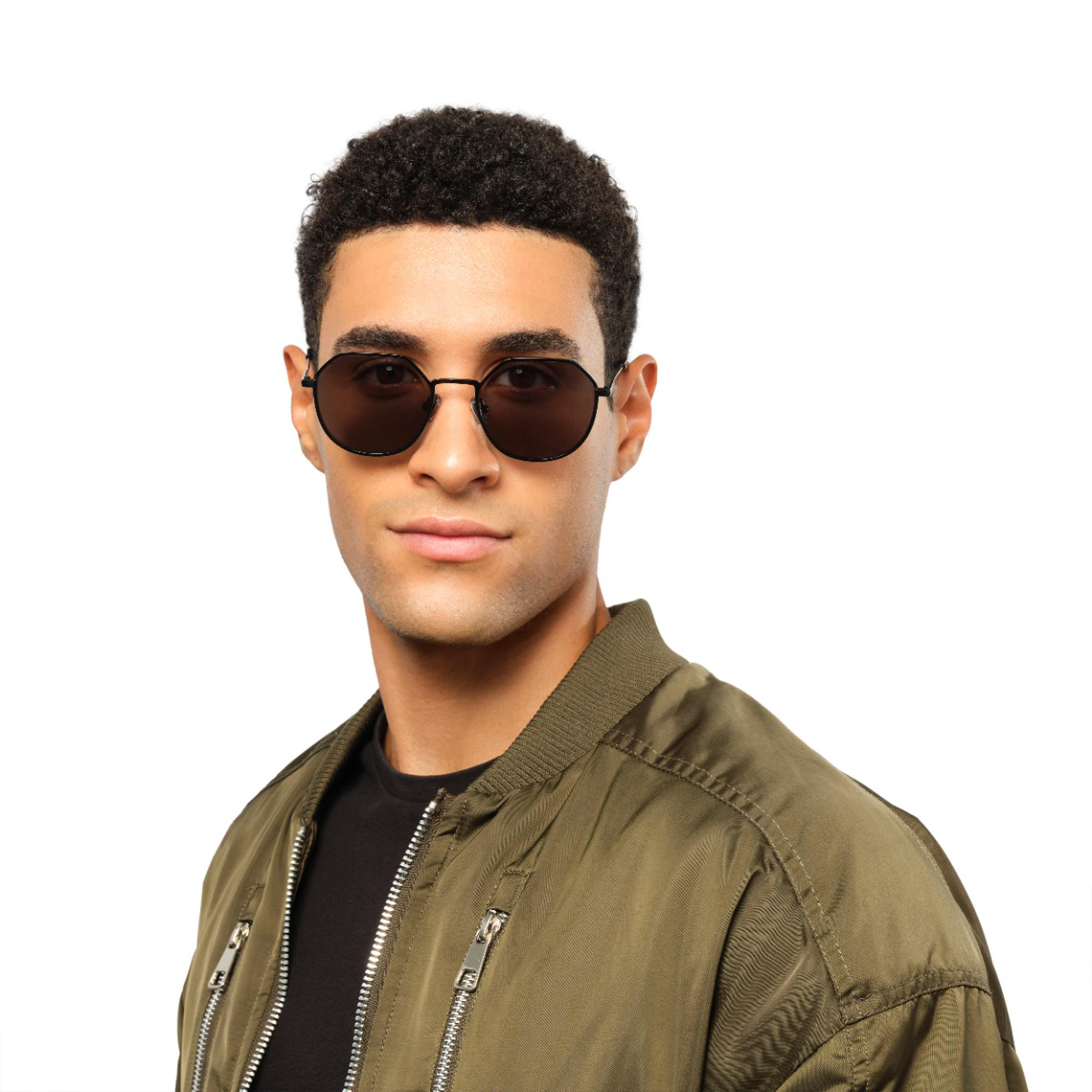 30Sundays Turn Up III 52MM Grey Geometric Sunglasses - 30S-000440-0107-men-sunglasses-image-5