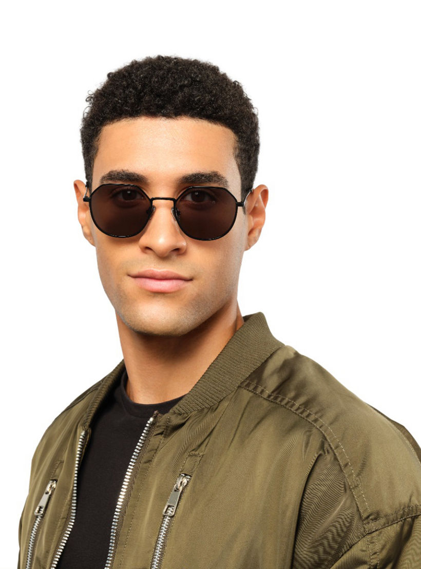 30Sundays Turn Up III 52MM Grey Geometric Sunglasses - 30S-000440-0107-men-sunglasses-image-5