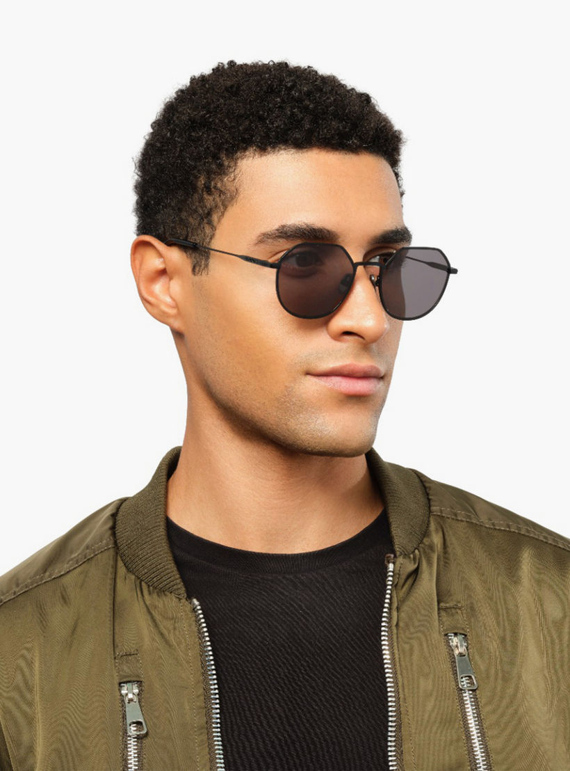30Sundays Turn Up III 52MM Grey Geometric Sunglasses - 30S-000440-0107-men-sunglasses-image-6