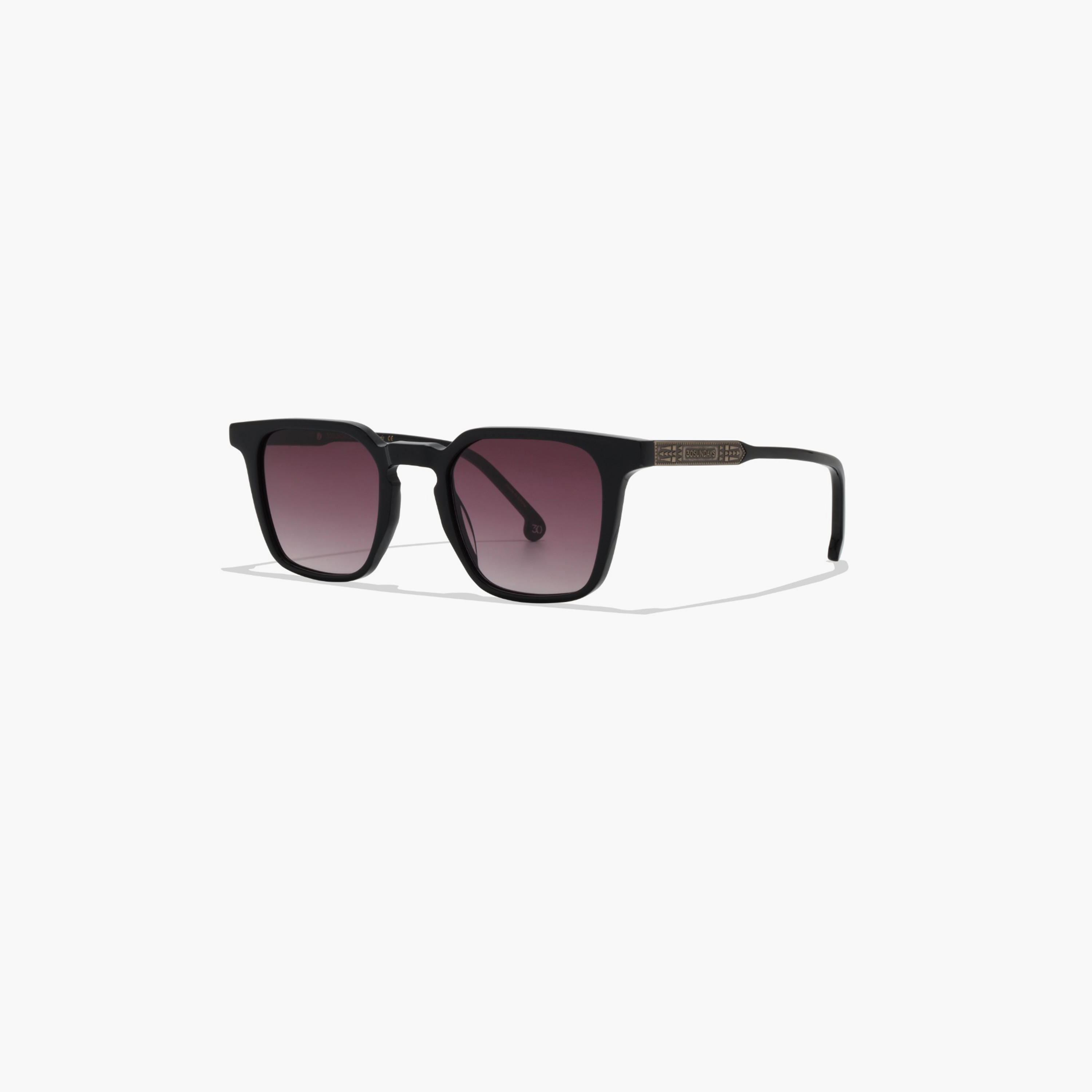 30صندايز- نظارة شمسية تويلا رمادية مربعة مقاس 50 مم - 30S-000442-0107-men-sunglasses-image-3