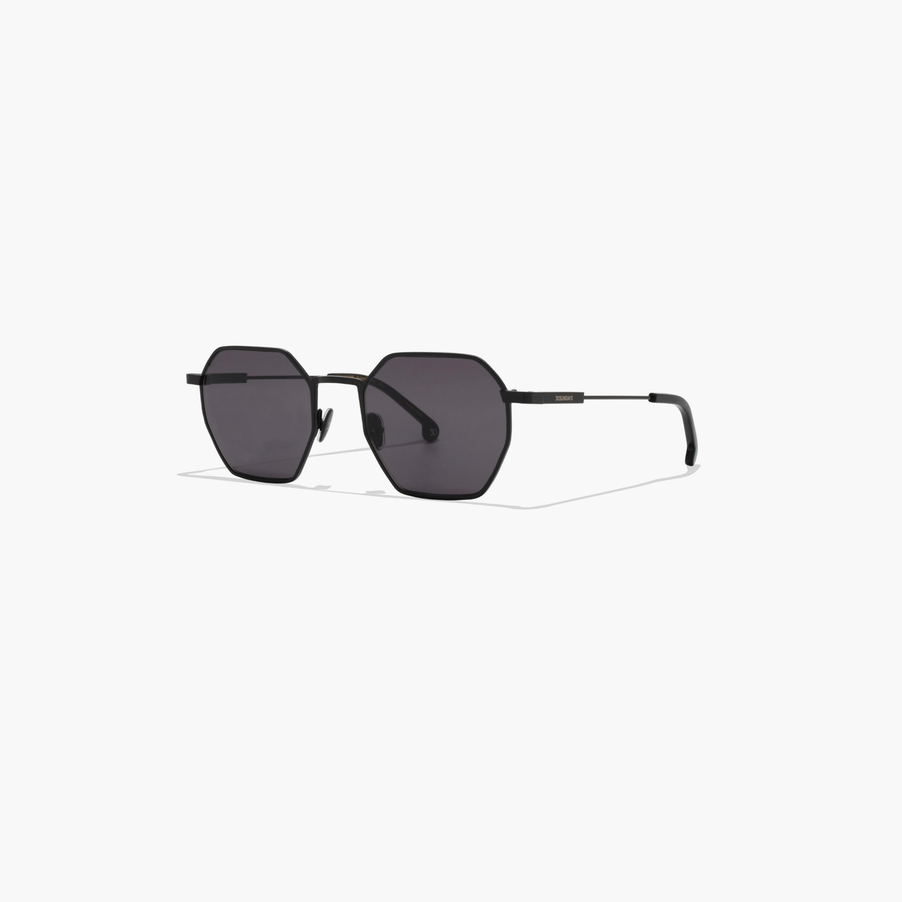 30Sundays Meissa 53MM Grey Geometric Sunglasses - 30S-000444-0107-men-sunglasses-image-3