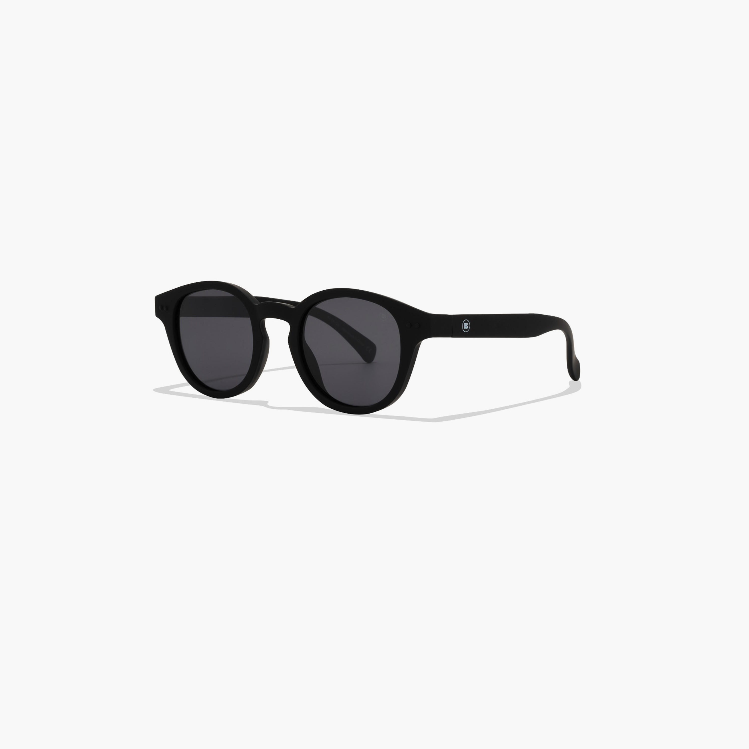 Babamio Skipper II Junior 43MM Grey Round Sunglasses - BAB-000526-0107-girls-accessories-sunglasses-image-3