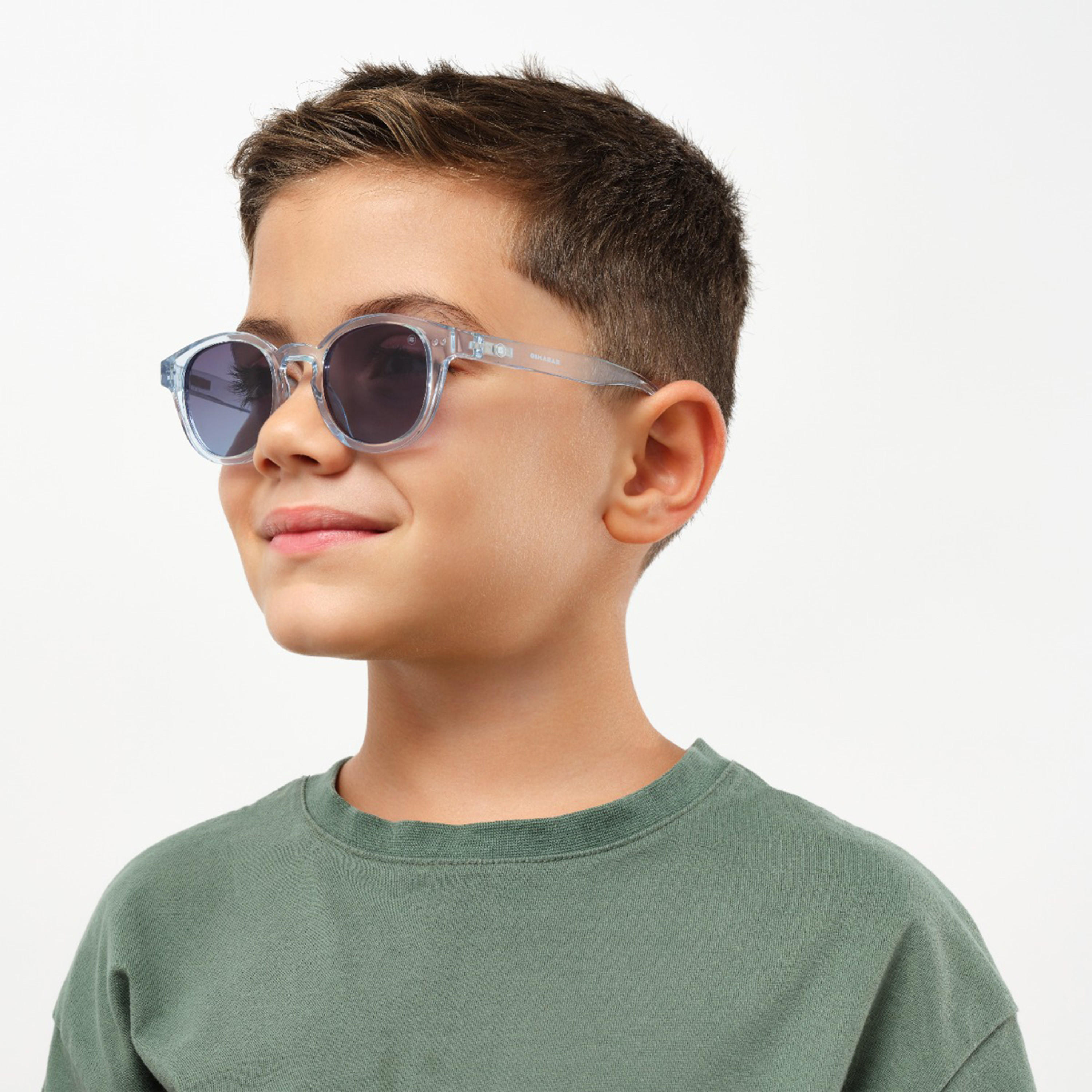 بامايو- نظارة شمسية سكيبر II جونيور دائرية زرقاء 43 مم - BAB-000526-0202-girls-accessories-sunglasses-image-6