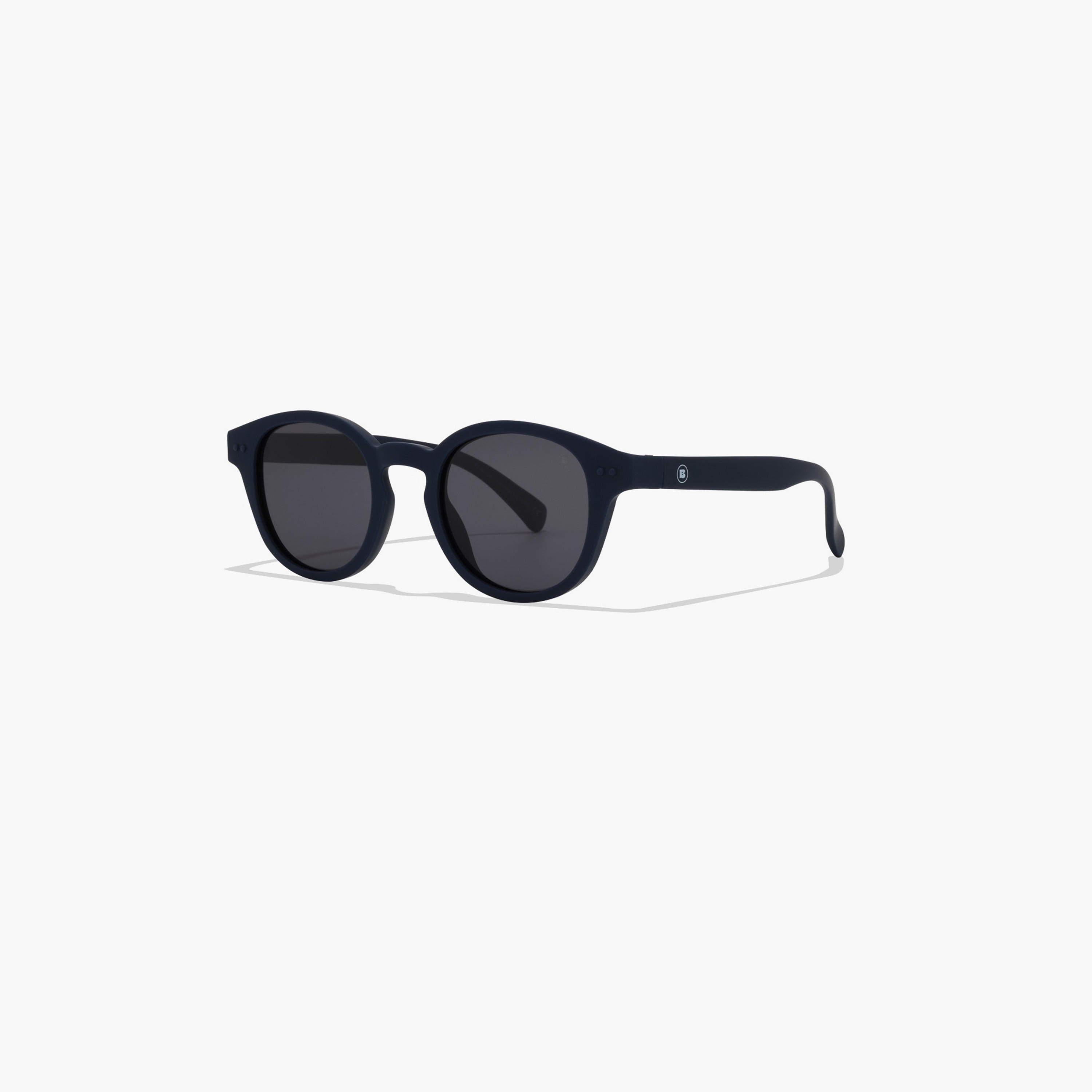 Babamio Skipper II Junior 43MM Grey Round Sunglasses - BAB-000526-0207-girls-accessories-sunglasses-image-3