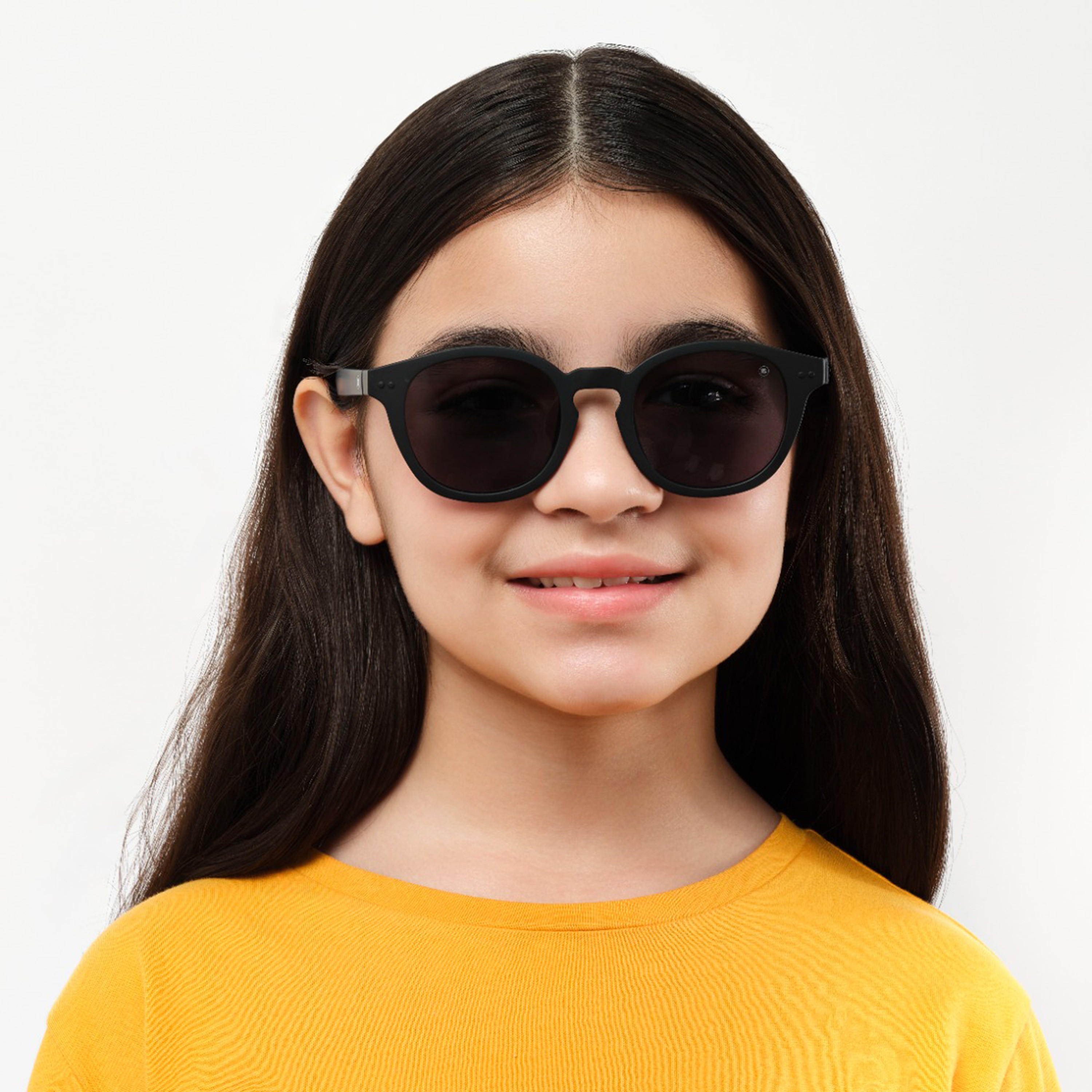 بامايو- نظارة شمسية سكيبر II دائرية رمادية 48 مم - BAB-000527-0107-girls-accessories-sunglasses-image-5