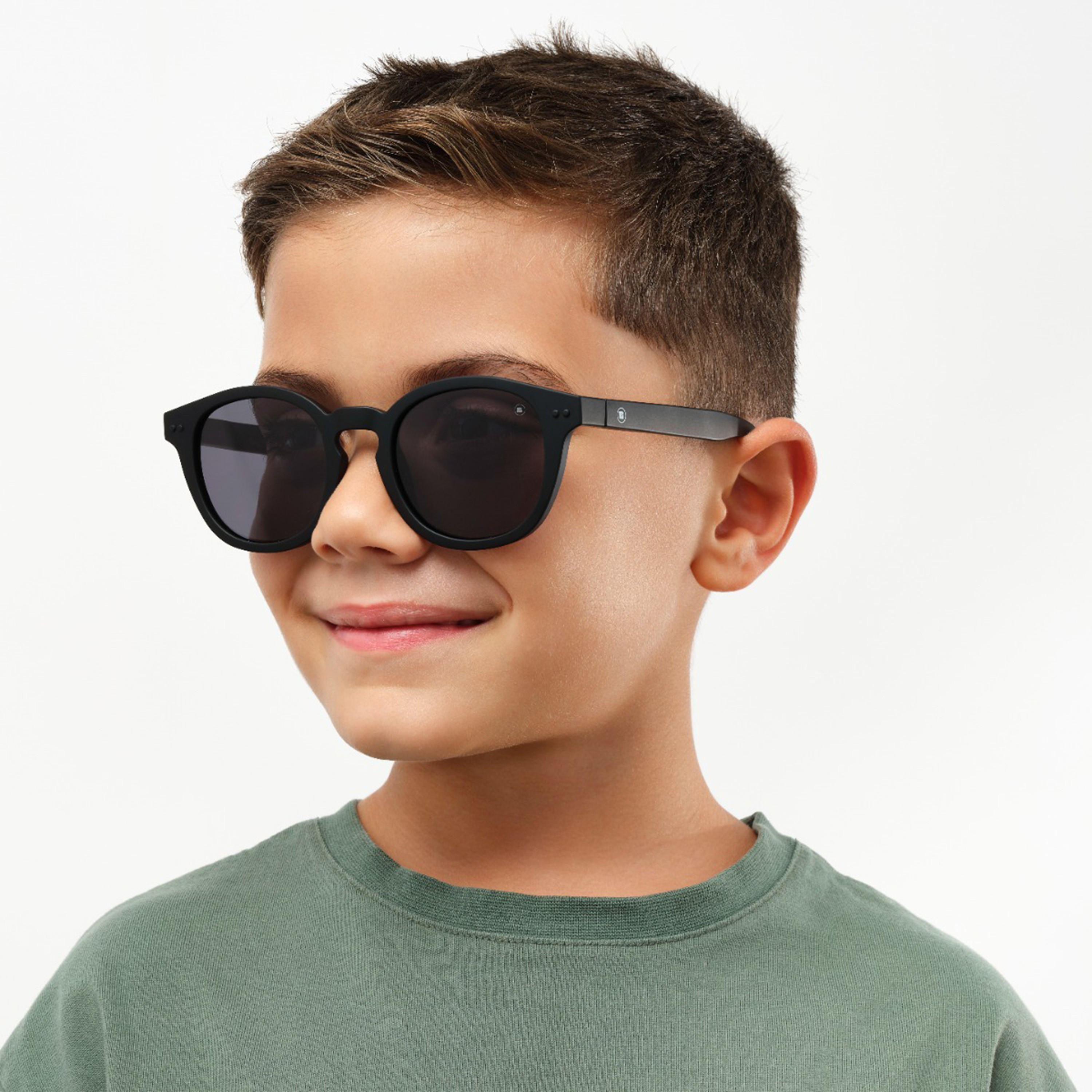 Babamio Skipper II 48MM Grey Round Sunglasses - BAB-000527-0107-girls-accessories-sunglasses-image-6