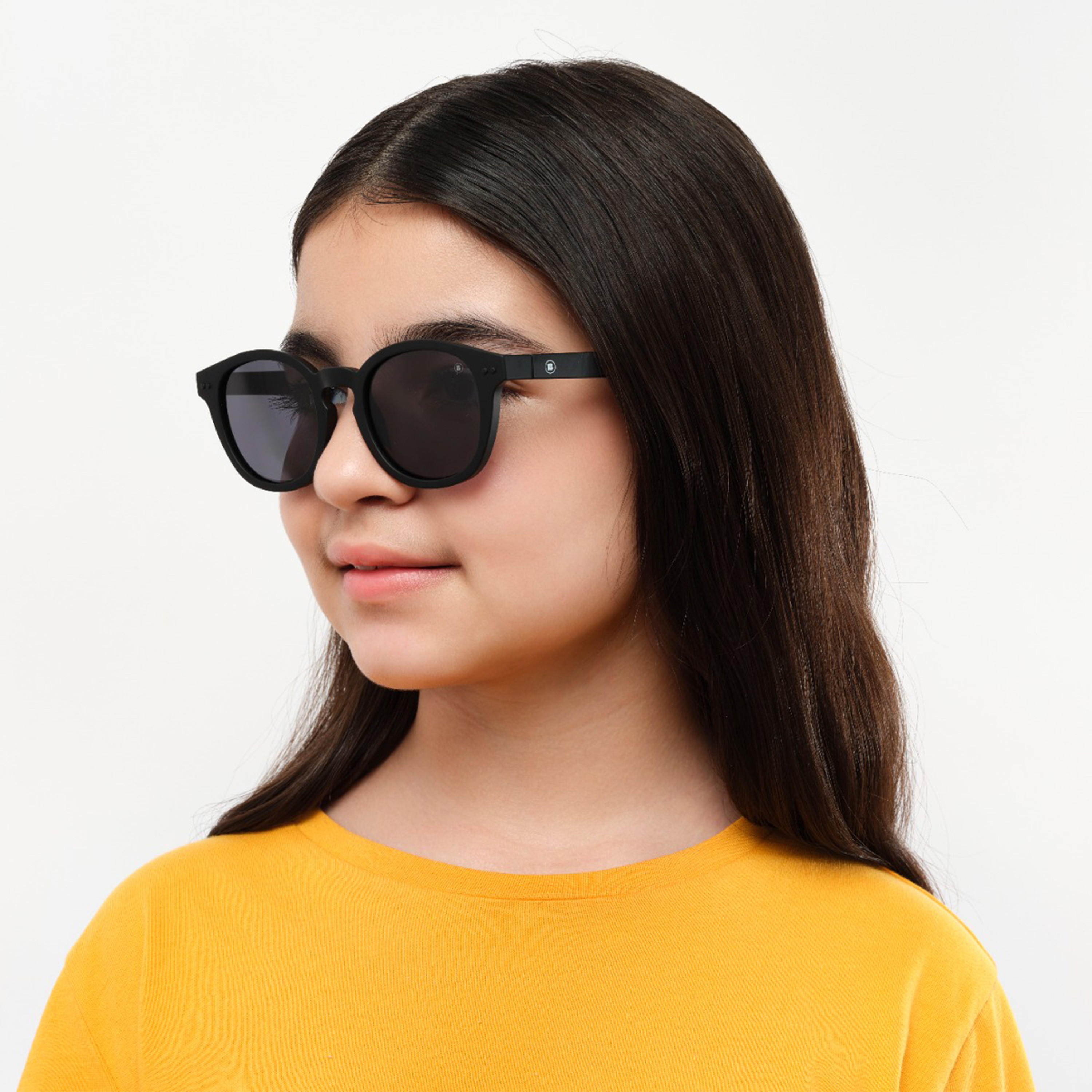 Babamio Skipper II 48MM Grey Round Sunglasses - BAB-000527-0107-girls-accessories-sunglasses-image-7