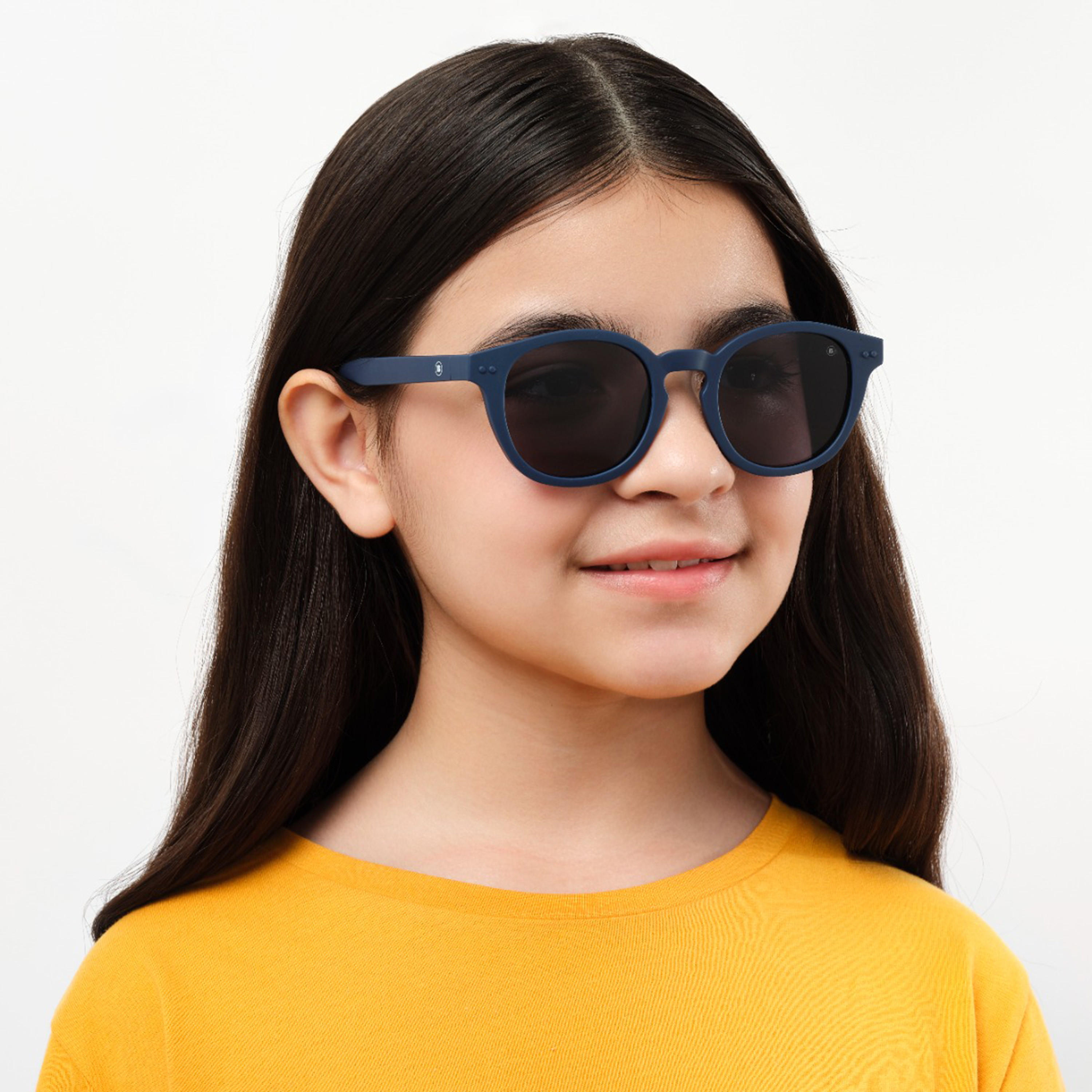 Babamio Skipper II 48MM Grey Round Sunglasses - BAB-000527-0207-girls-accessories-sunglasses-image-7