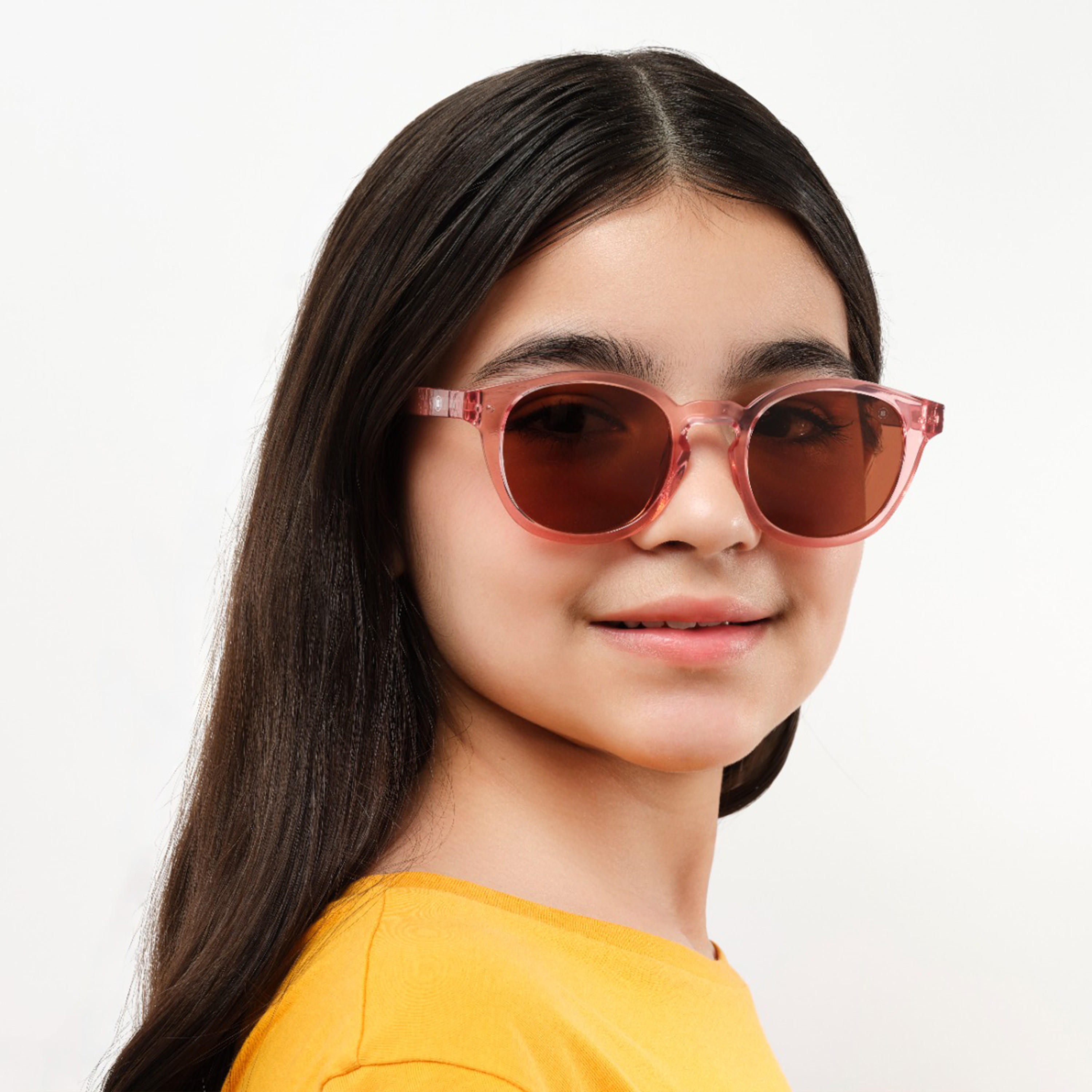 Babamio Skipper II 48MM Brown Round Sunglasses - BAB-000527-0904-girls-accessories-sunglasses-image-5