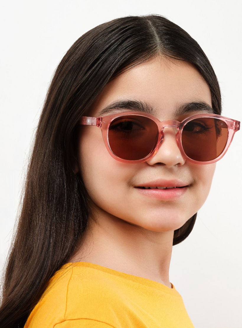 Babamio Skipper II 48MM Brown Round Sunglasses - BAB-000527-0904-girls-accessories-sunglasses-image-5
