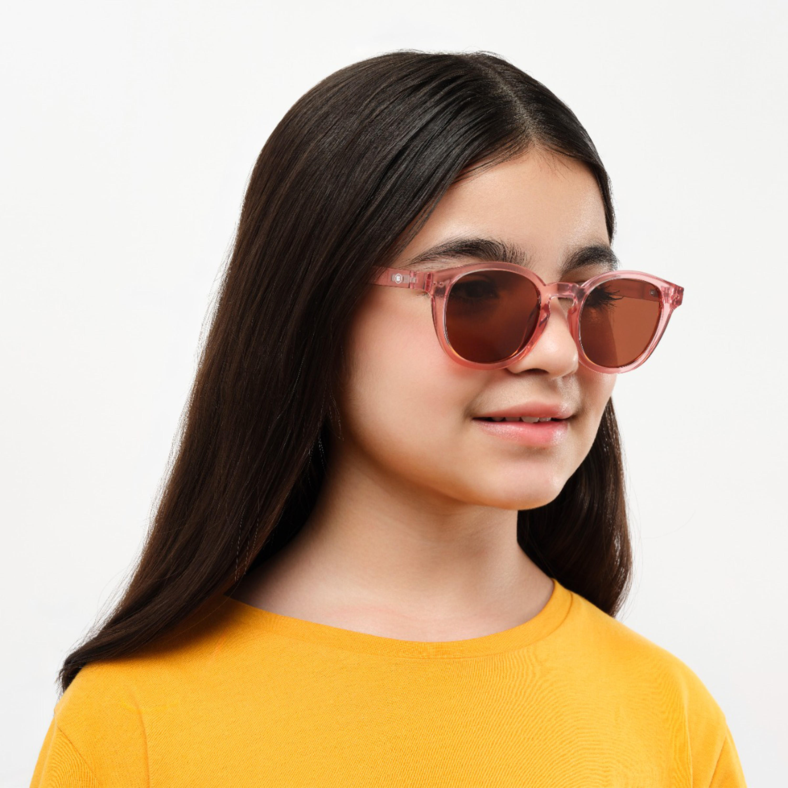Babamio Skipper II 48MM Brown Round Sunglasses - BAB-000527-0904-girls-accessories-sunglasses-image-6