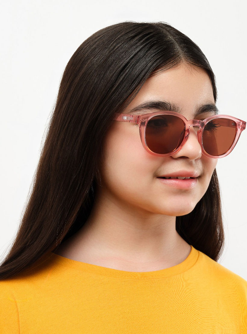 Babamio Skipper II 48MM Brown Round Sunglasses - BAB-000527-0904-girls-accessories-sunglasses-image-6