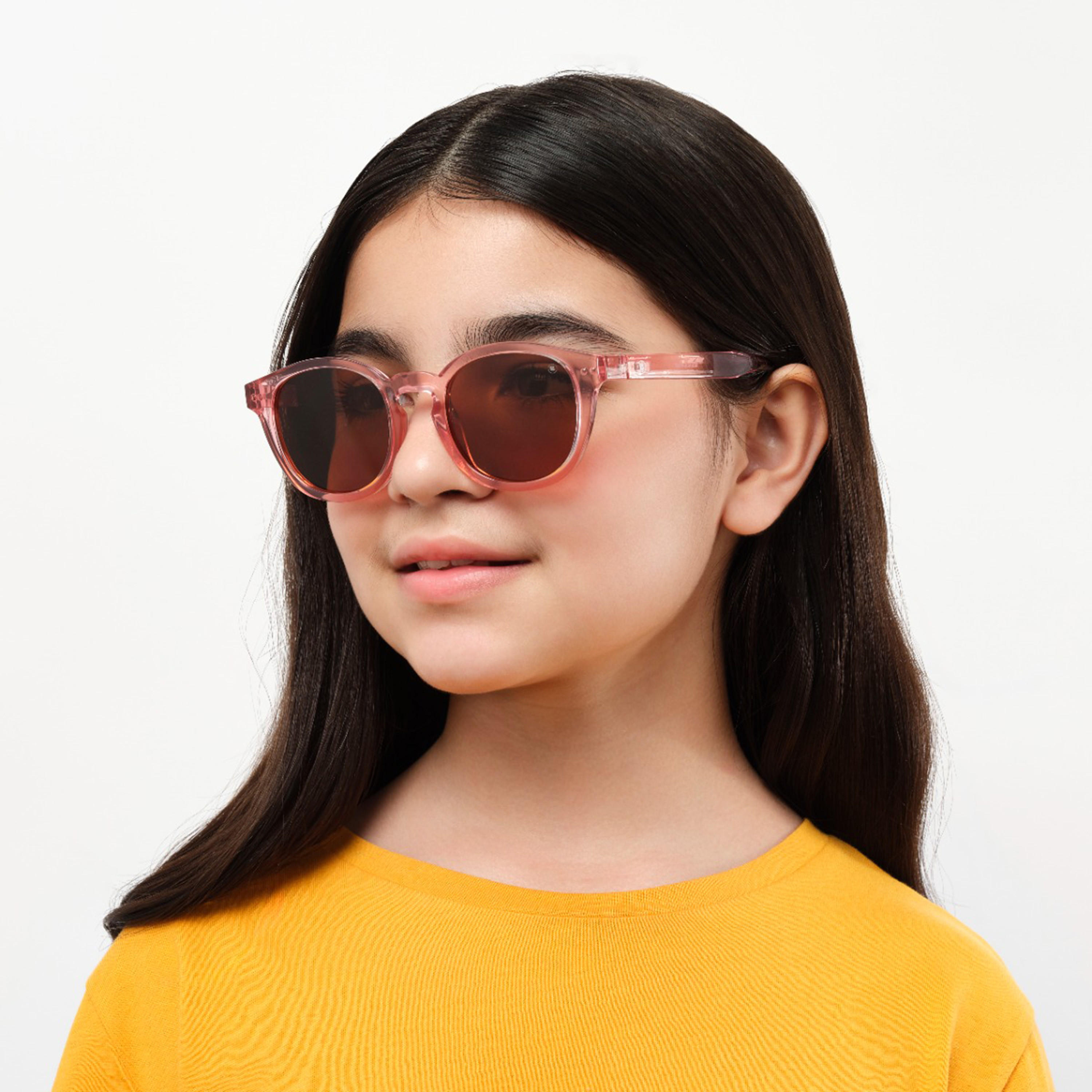 بامايو- نظارة شمسية سكيبر II مقاس 48 مم بنية دائرية - BAB-000527-0904-girls-accessories-sunglasses-image-7