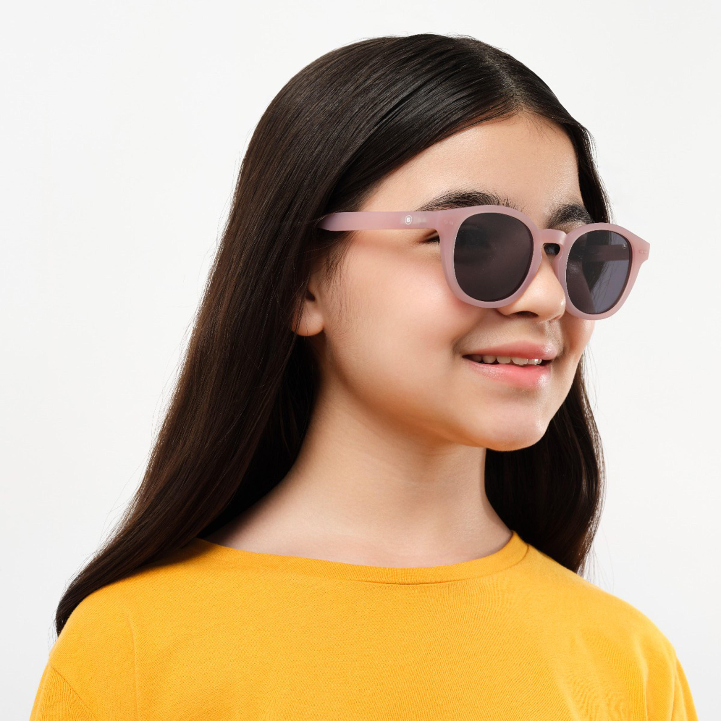 Babamio Skipper II 48MM Grey Round Sunglasses - BAB-000527-0907-girls-accessories-sunglasses-image-6