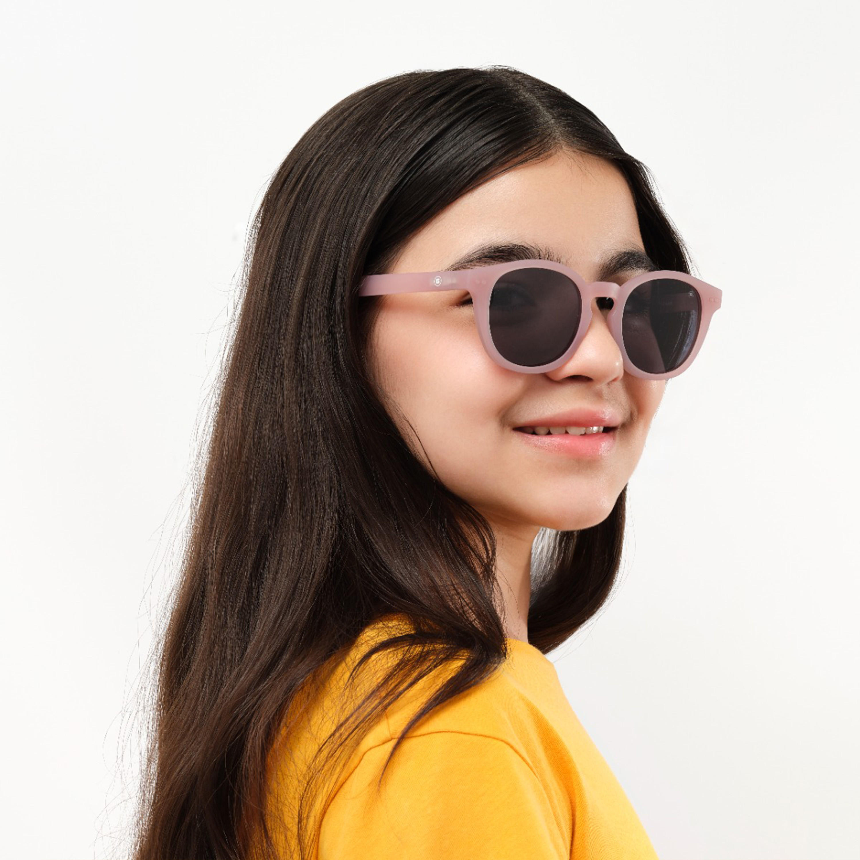 Babamio Skipper II 48MM Grey Round Sunglasses - BAB-000527-0907-girls-accessories-sunglasses-image-7