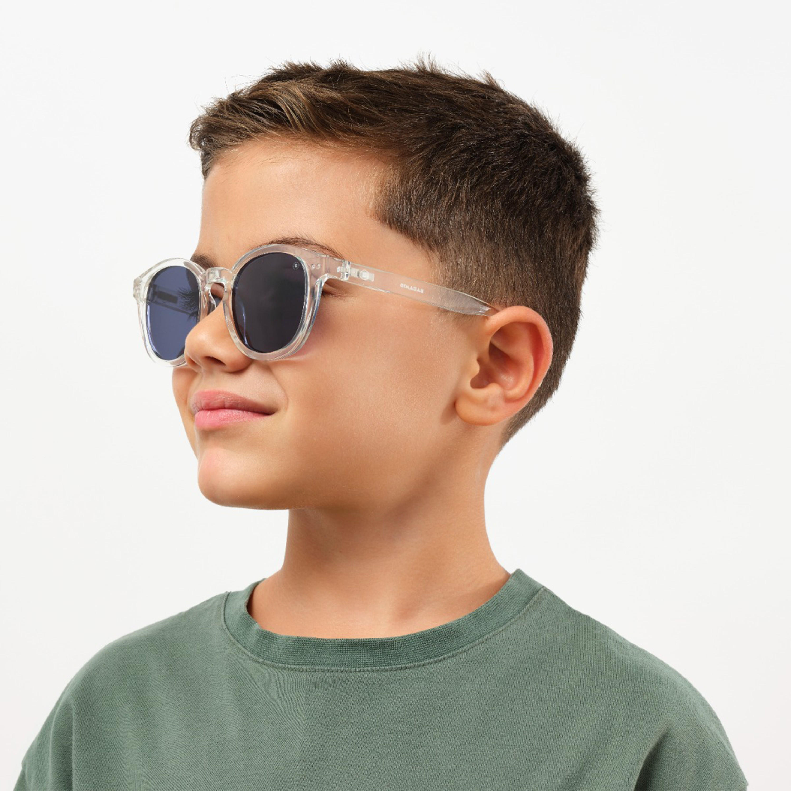 Babamio Skipper II 48MM Blue Round Sunglasses - BAB-000527-1402-girls-accessories-sunglasses-image-6