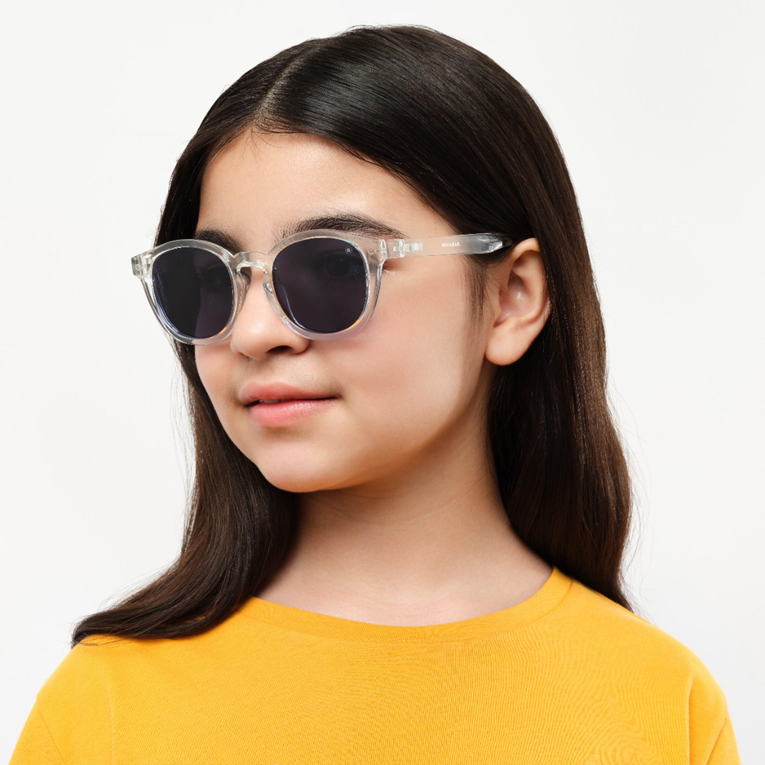Babamio Skipper II 48MM Blue Round Sunglasses - BAB-000527-1402-girls-accessories-sunglasses-image-7