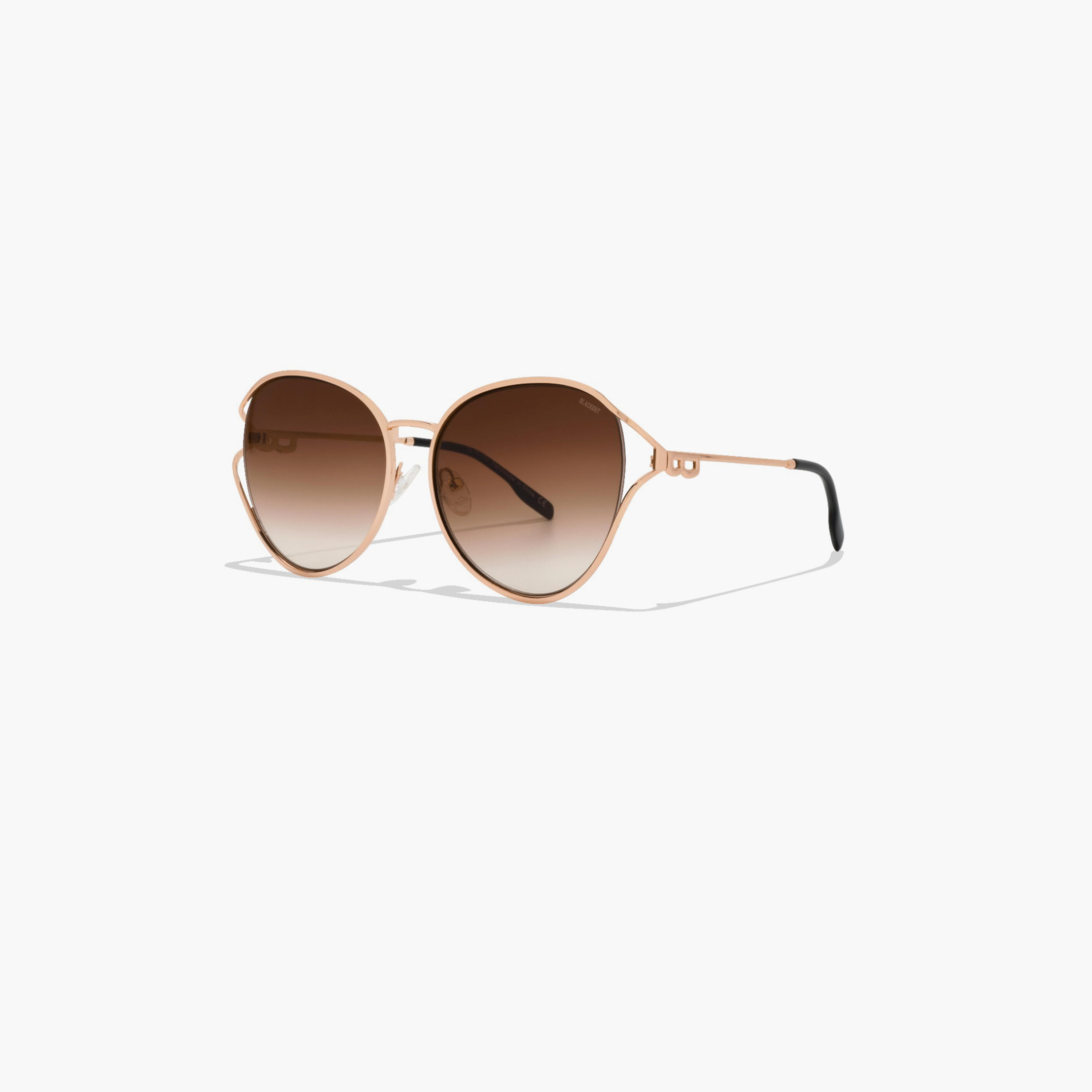 بلاك آوت- نظارة شمسية كوين بي بيضاوية بنية مقاس 56 مم - BLA-000320-2304-women-sunglasses-image-3
