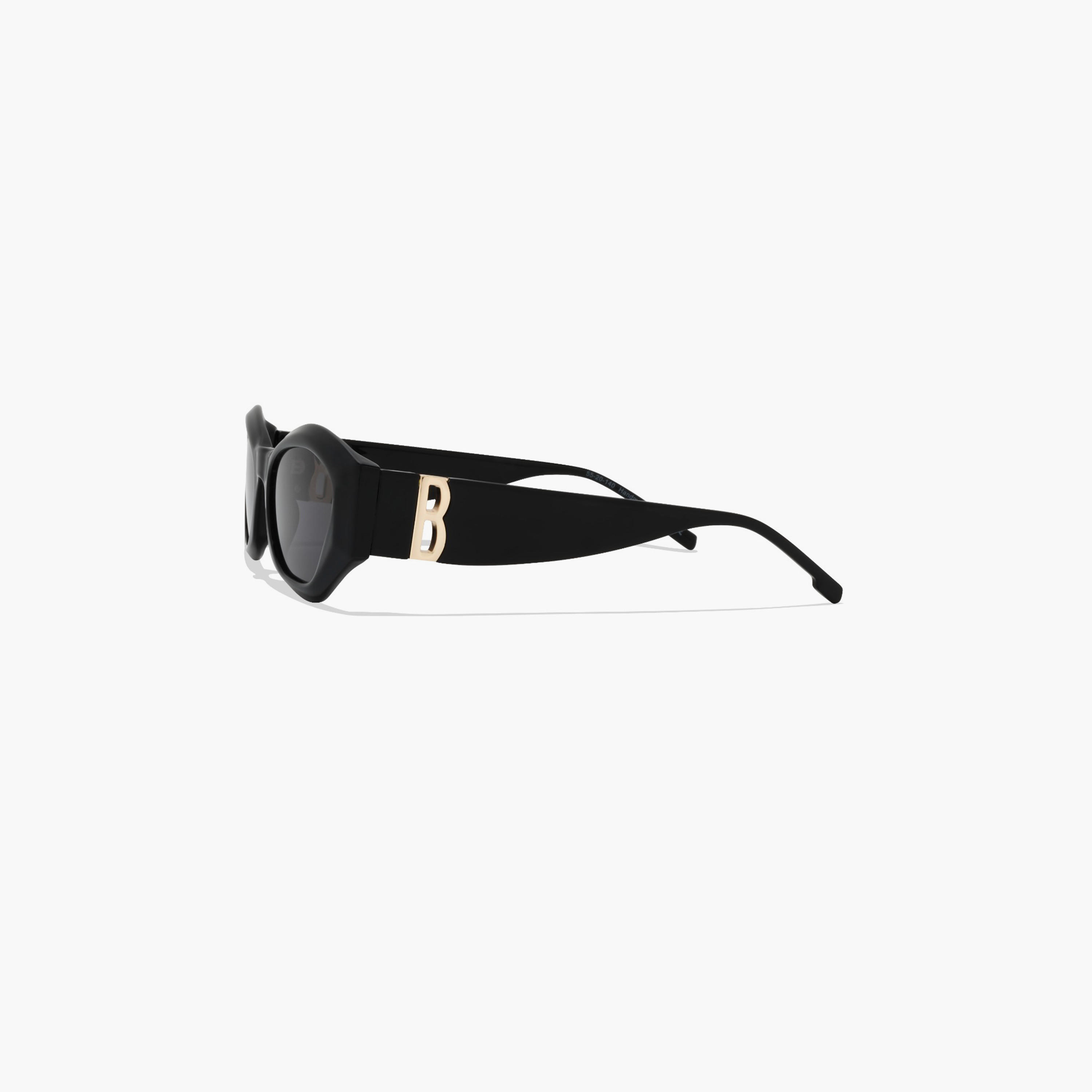 بلاك آوت- نظارة شمسية بلانشيت 55 مم رمادية هندسية - BLA-000329-0404-women-sunglasses-image-4