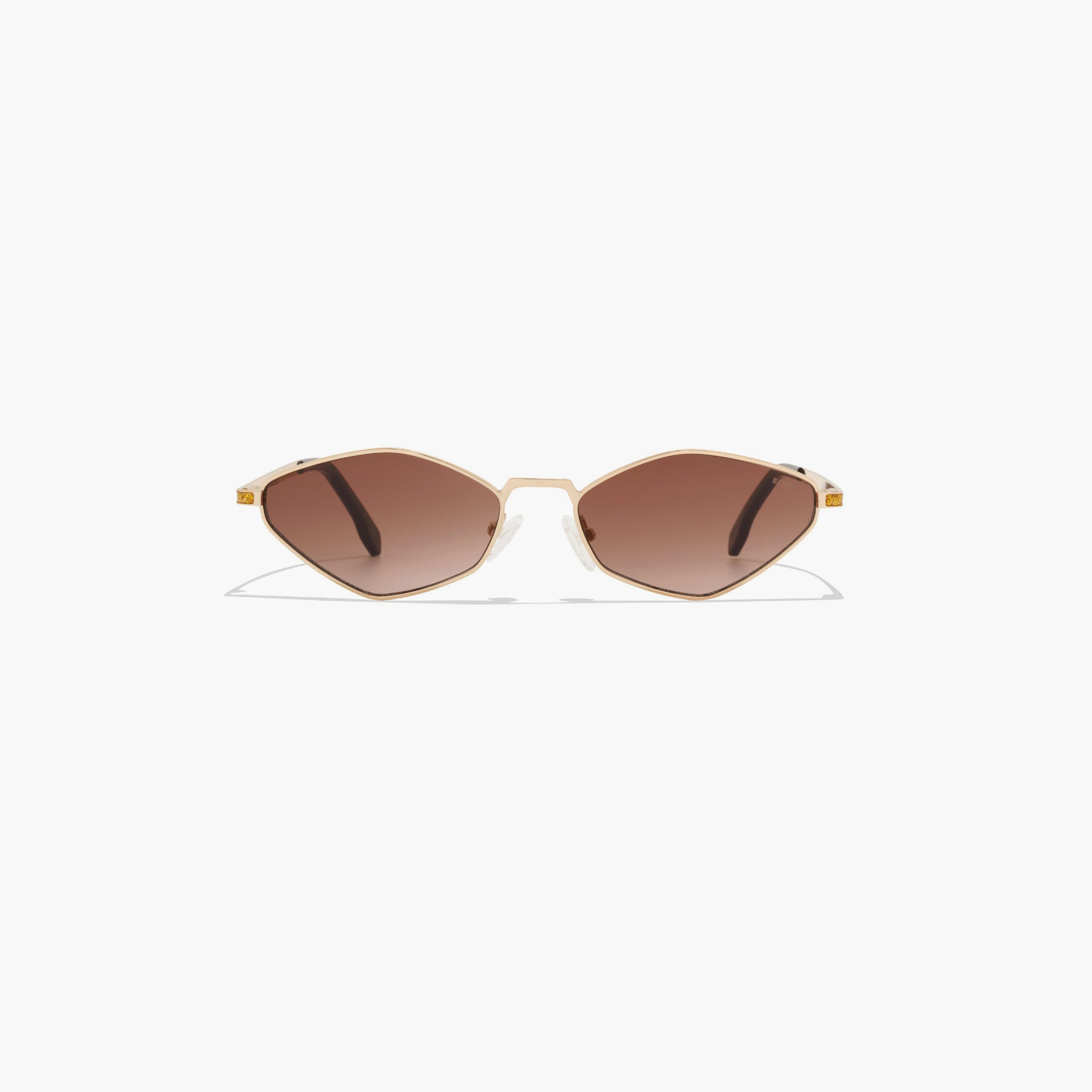 بلاك آوت- نظارة شمسية جاكلين 57 مم بنية ذات إطار هندسي - BLA-000333-2904-women-sunglasses-image-1