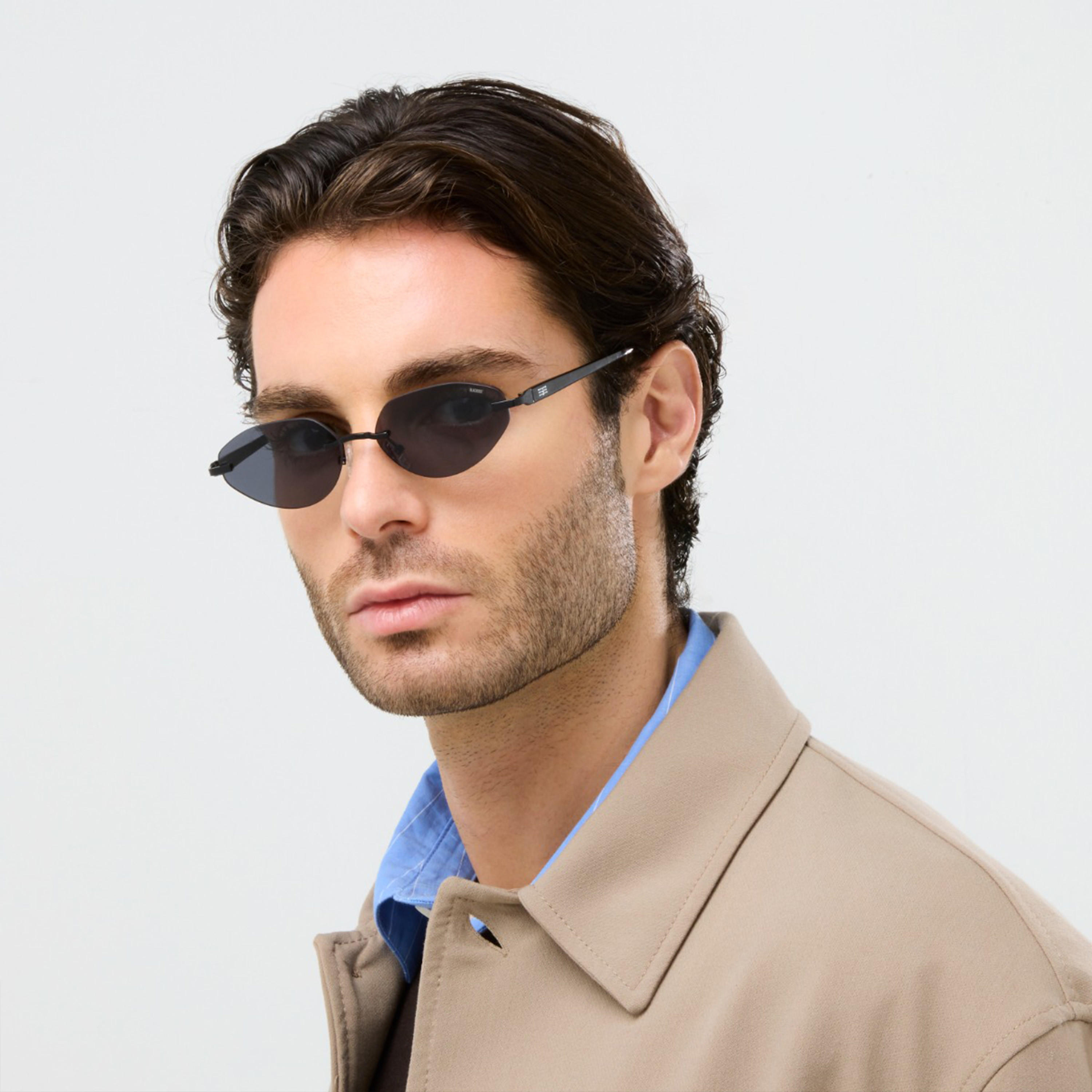 BlackOut Clarence 56MM Grey Geometric Sunglasses - BLA-000334-0107-men-sunglasses-image-5