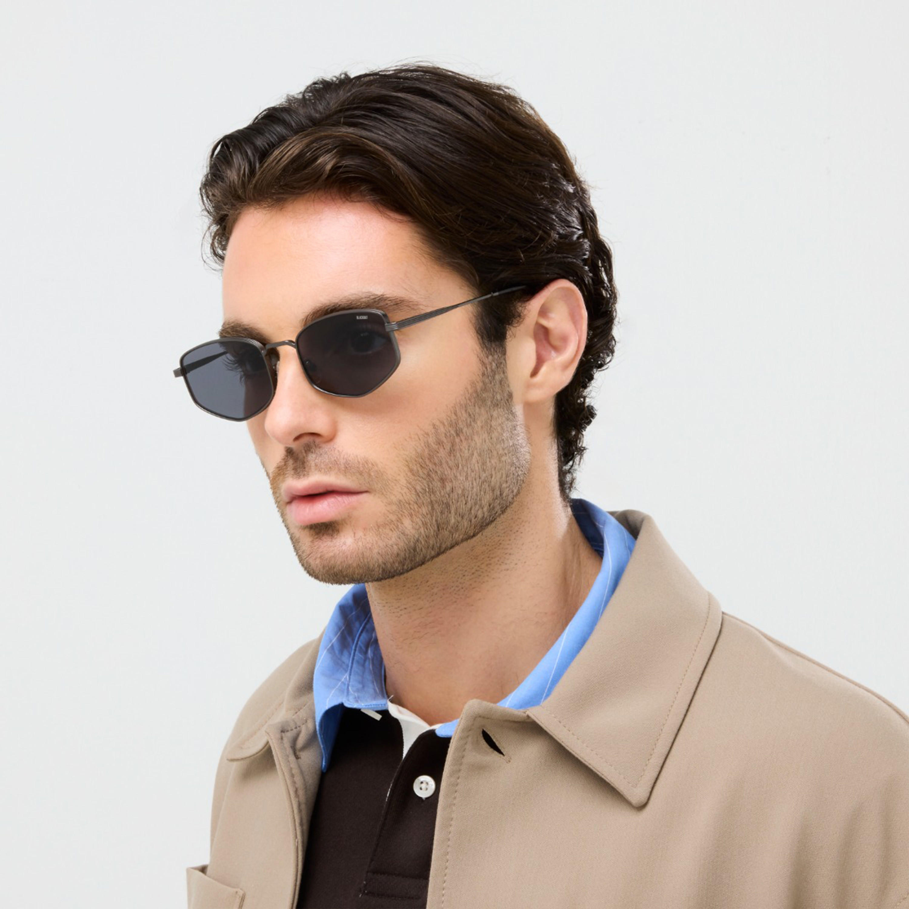BlackOut Harold 54MM Grey Geometric Sunglasses - BLA-000336-0707-men-sunglasses-image-5