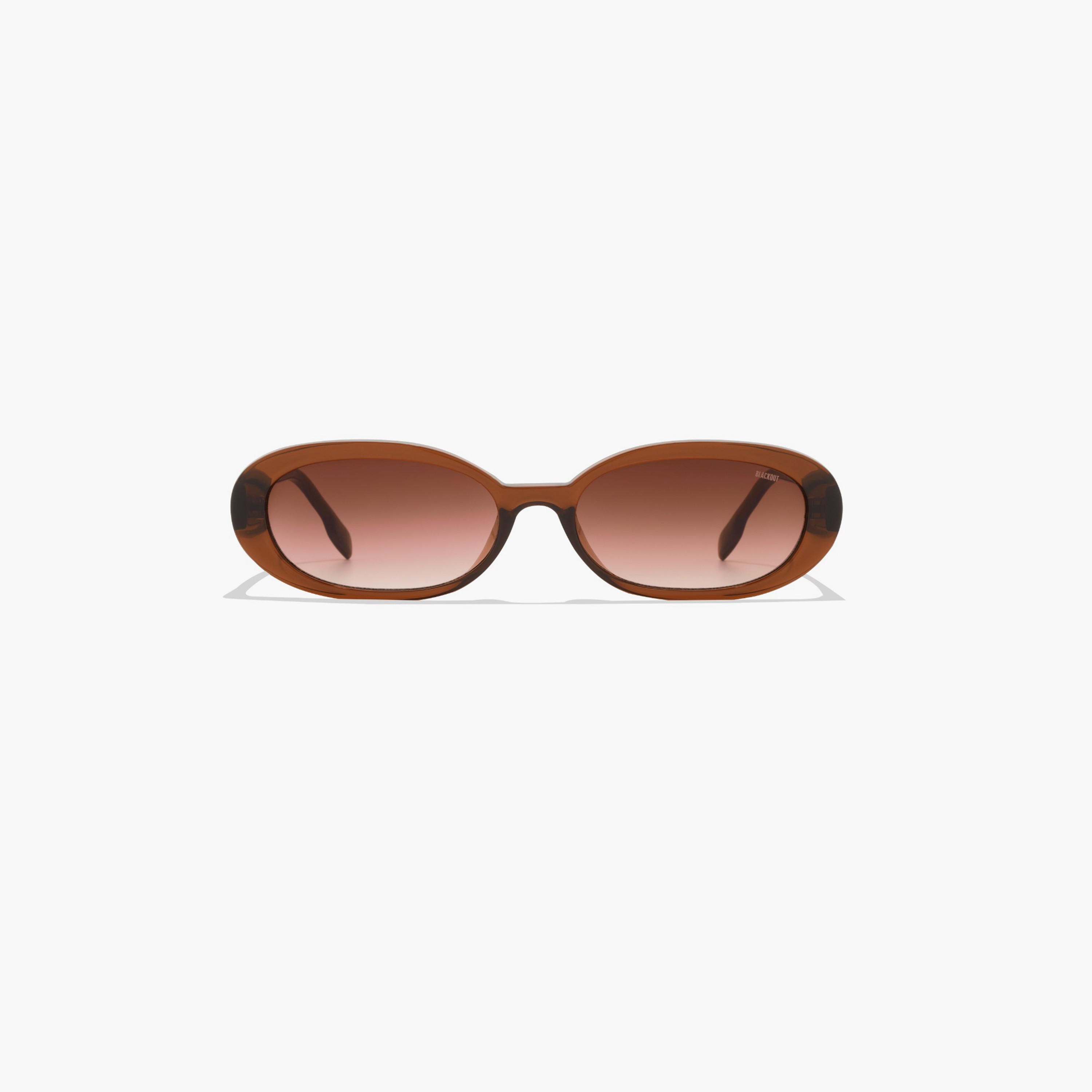 بلاك آوت- نظارة شمسية دوريس بيضاوية بنية مقاس 53 مم - BLA-000340-0404-women-sunglasses-image-1