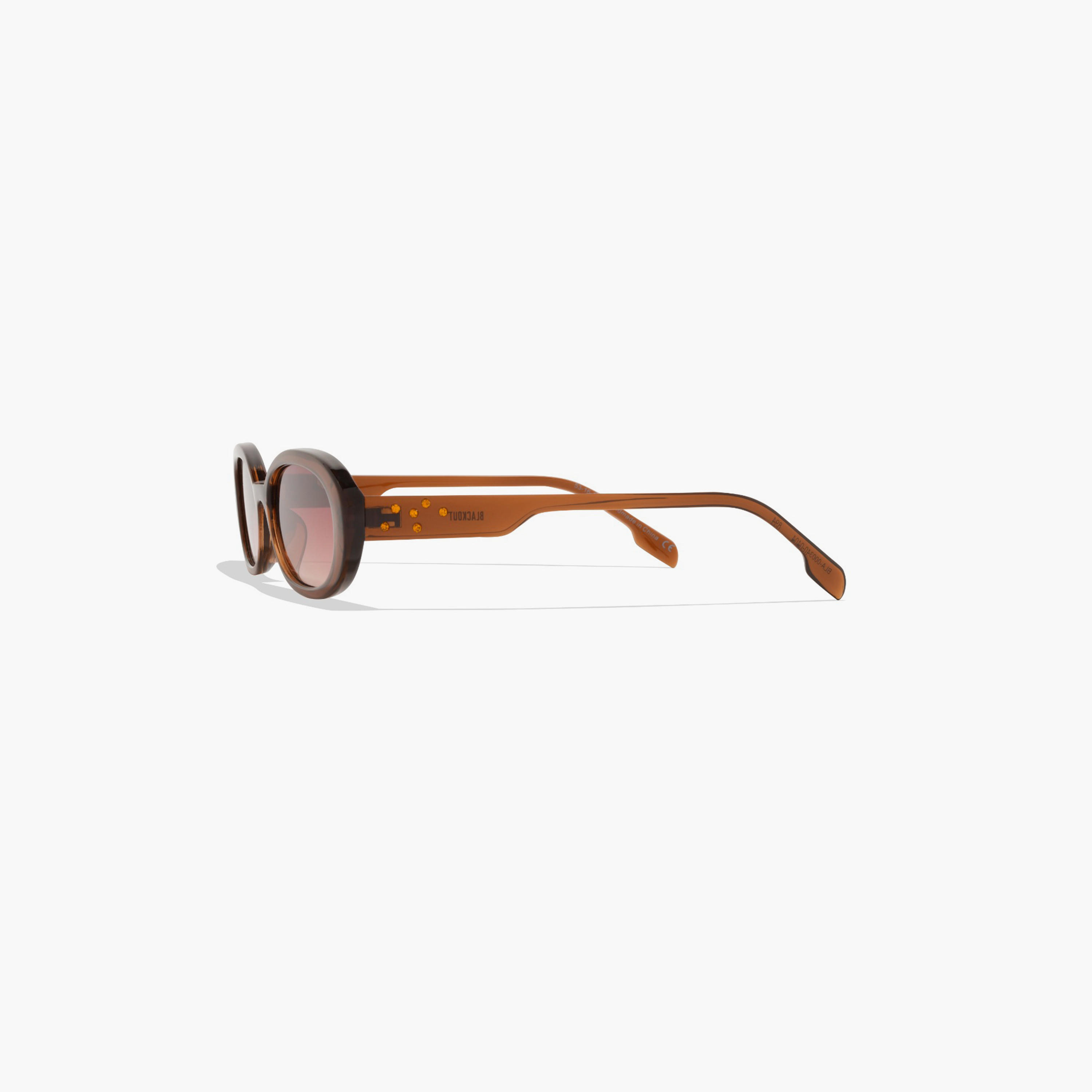 BlackOut Doris 53MM Brown Oval Sunglasses - BLA-000340-0404-women-sunglasses-image-4
