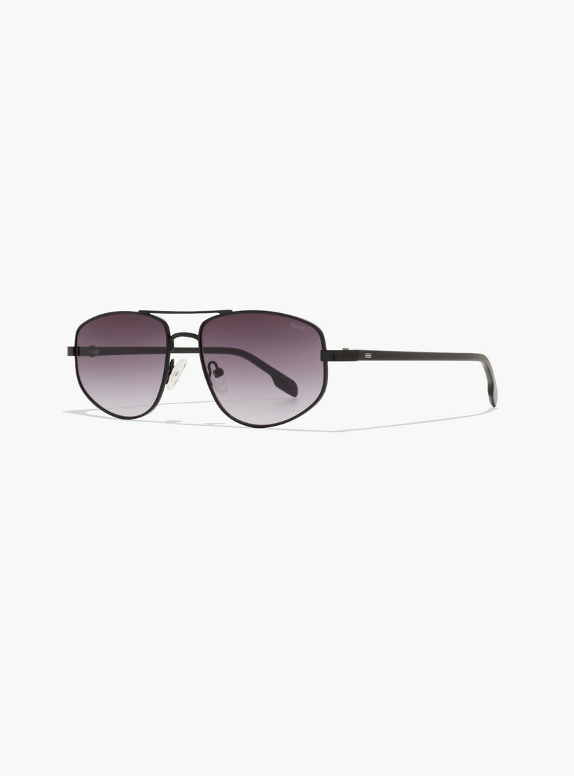 بلاك آوت- نظارة شمسية لي أفياتور رمادية مقاس 57 مم - BLA-000342-0107-men-sunglasses-image-3