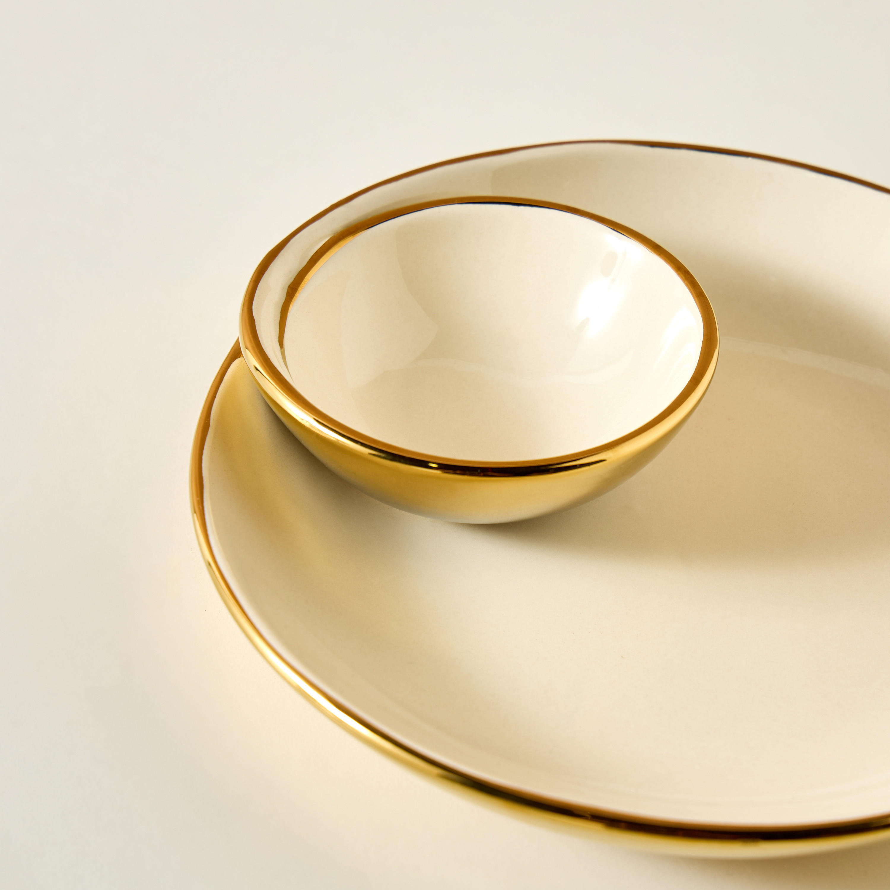 Evoque Porcelain Serving Bowl - 22 cm-household-dining-dinnerware-bowls-image-3