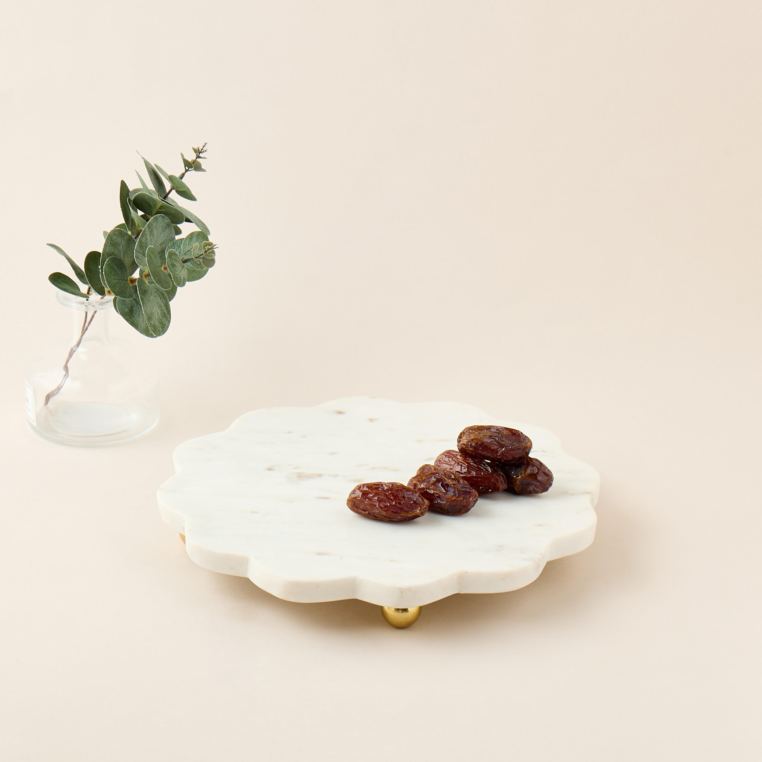 Decorative Marble Platter - 31x31 cms-household-dining-serveware-servingplatters-image-4