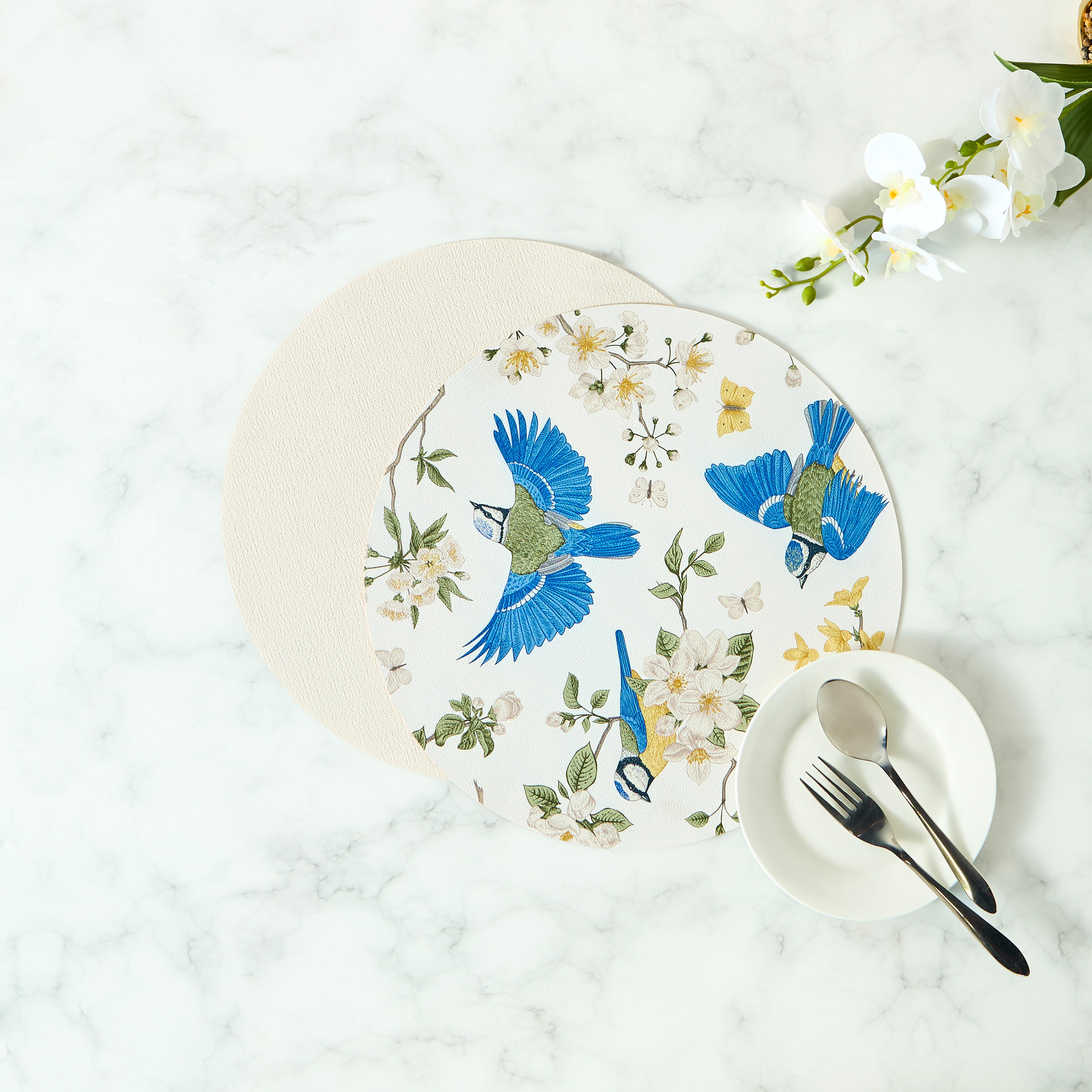 طقم لبادات صحون من قطعتين - 38 سم-household-dining-tablelinen-placemats-image-1