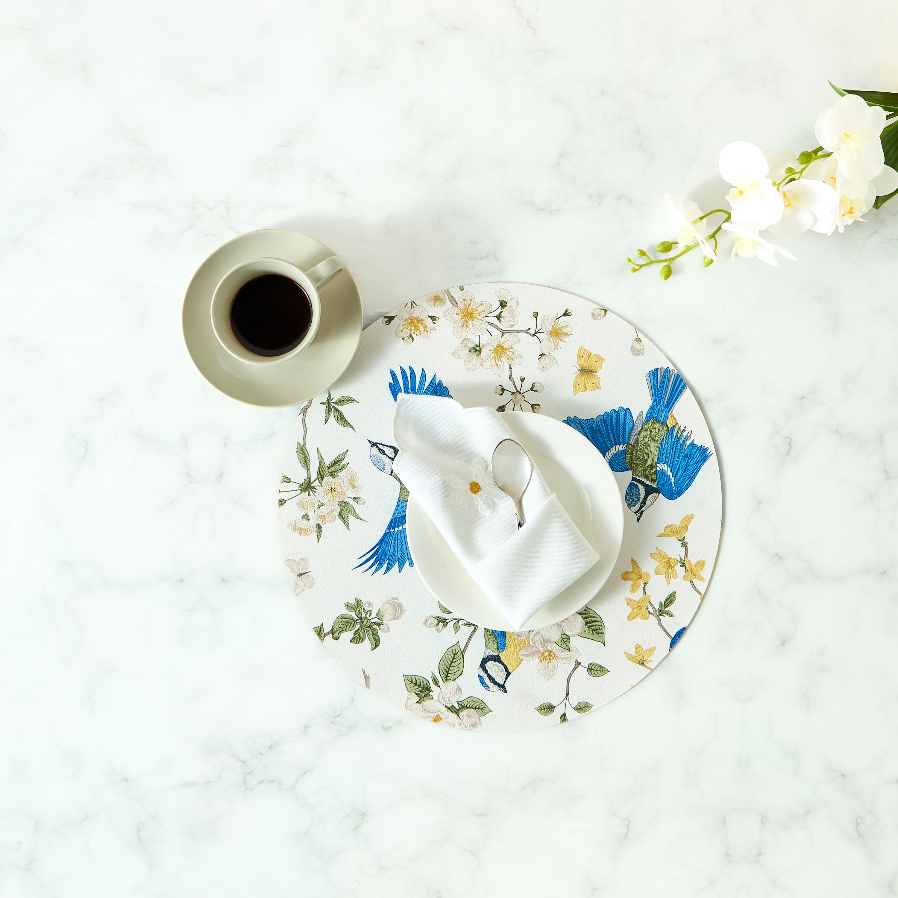 طقم لبادات صحون من قطعتين - 38 سم-household-dining-tablelinen-placemats-image-2