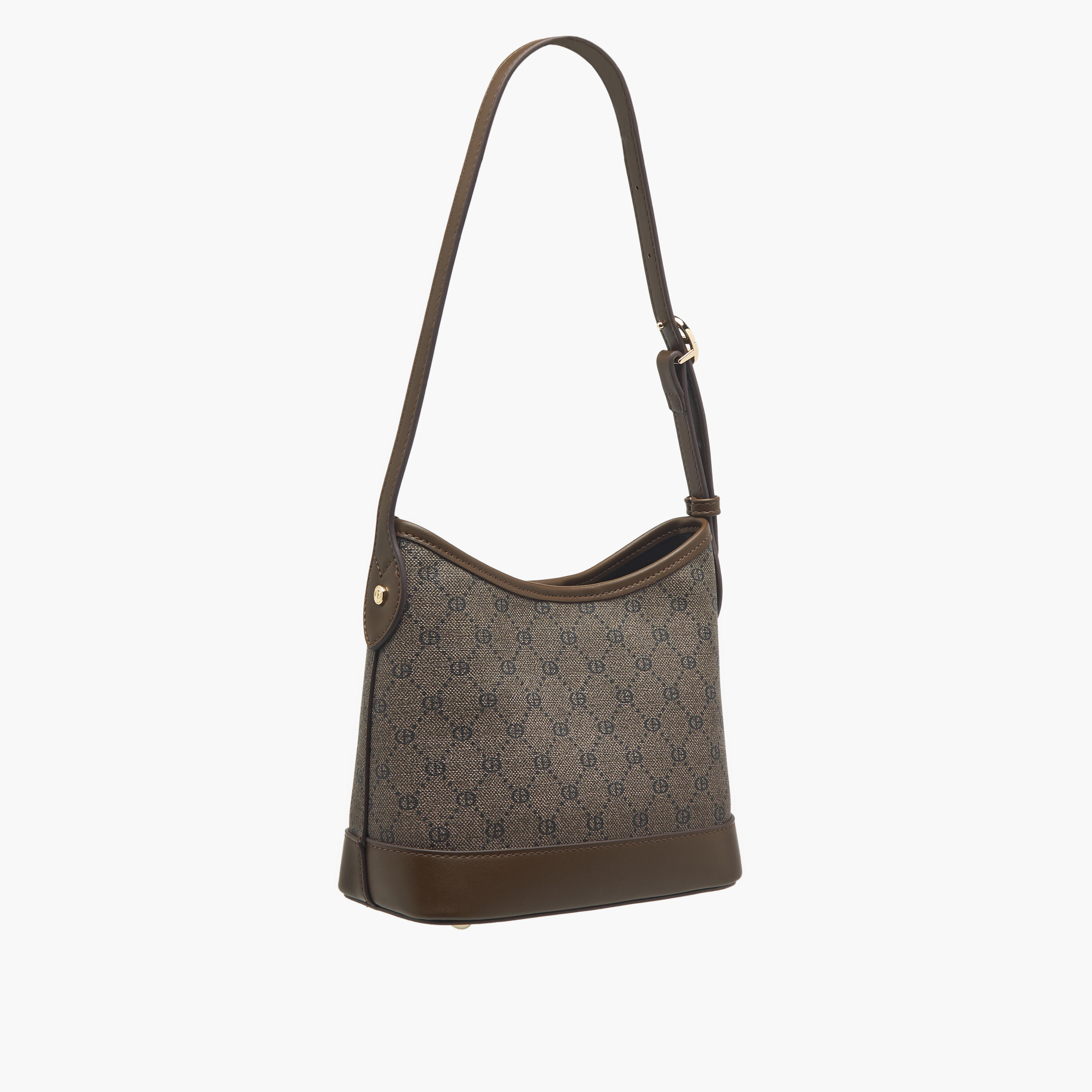 شنطة هوبو بطبعات مونوجرام مع حزام قابل للتعديل ومحفظة من كريسبيلا-women-bagsandwallets-handbags-image-4