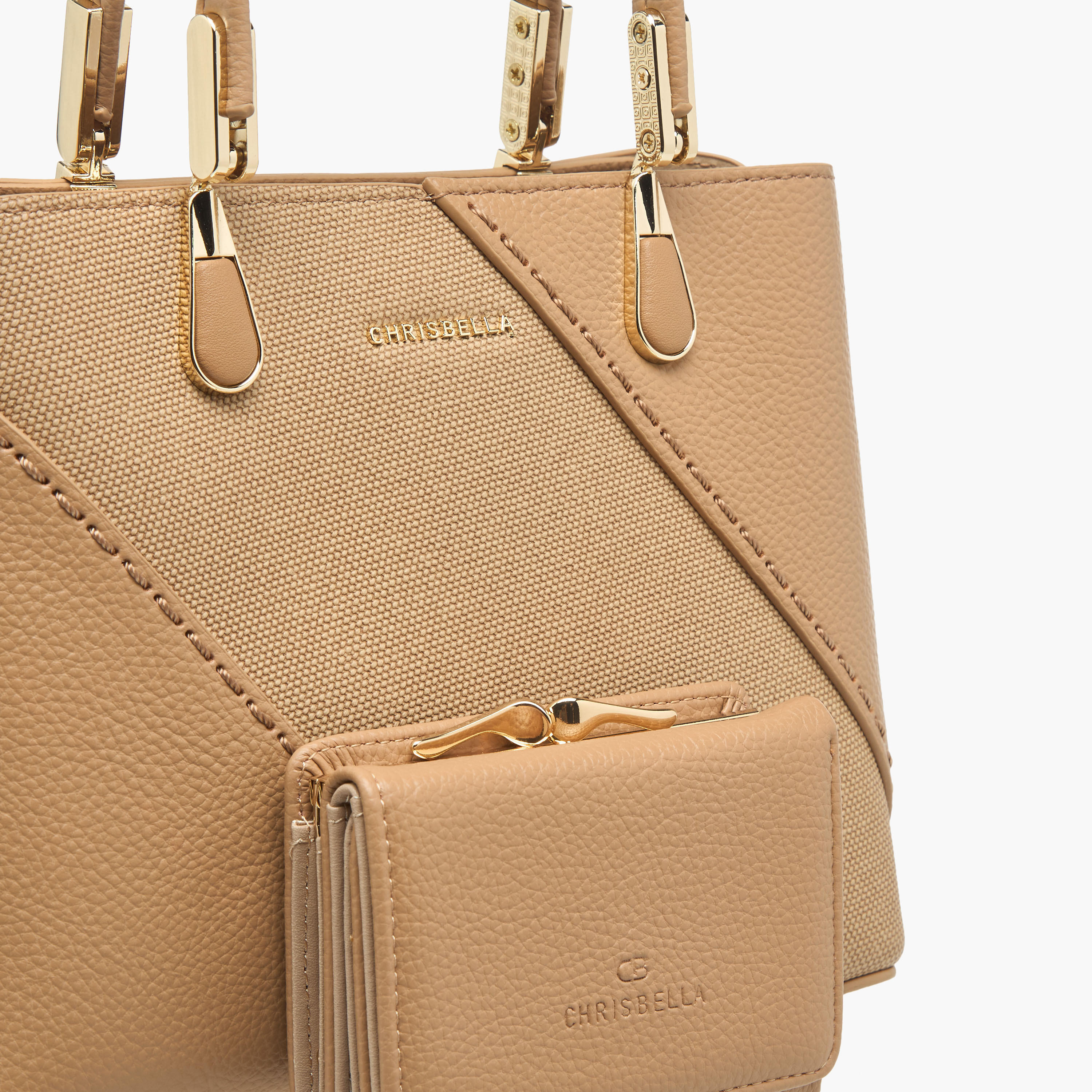 شنطة توتي بارزة الملمس بحزام قابل للفصل مع محفظة من كريسبيلا-women-bagsandwallets-handbags-image-6