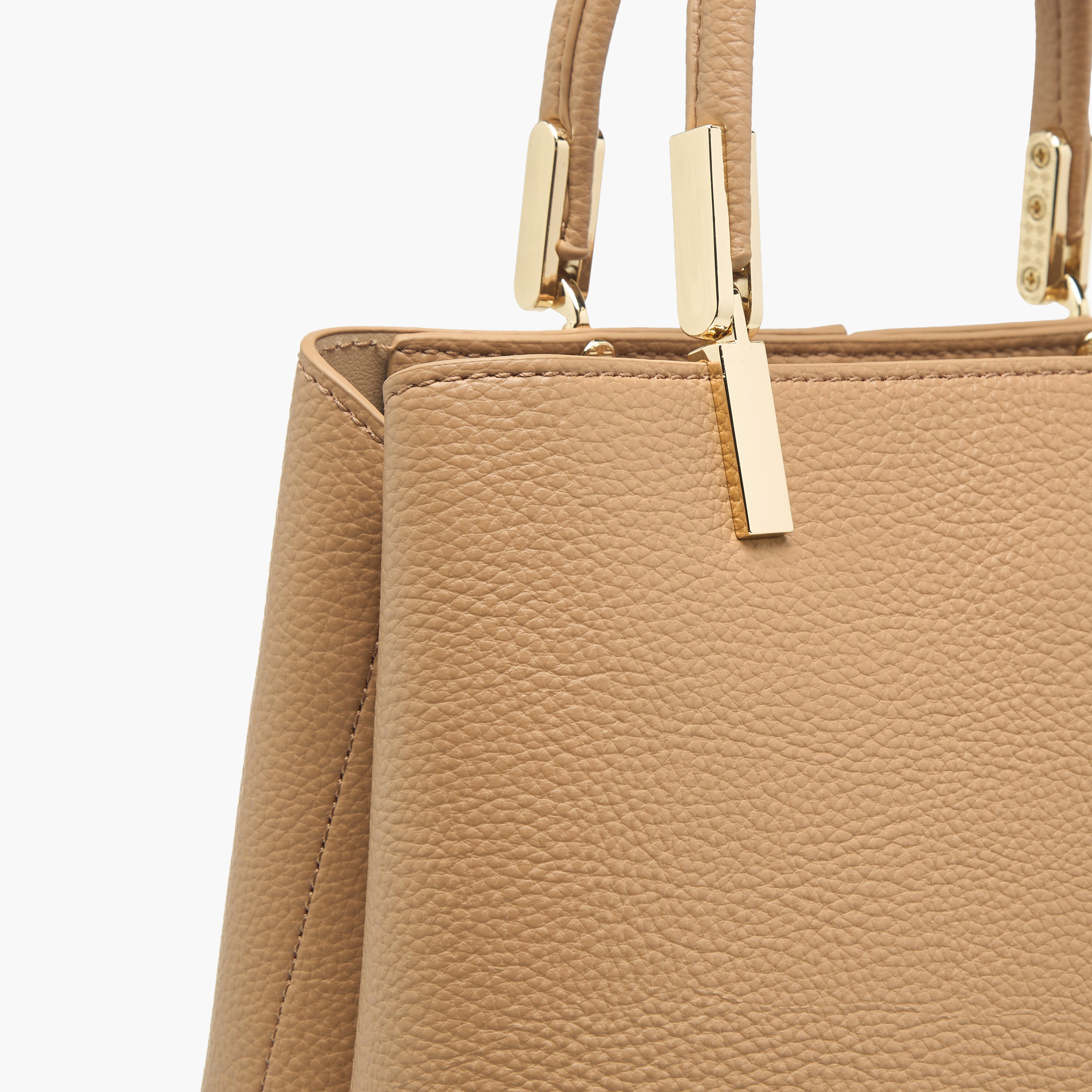 Chrisbella Textured Tote Bag with Detachable Strap and Wallet-women-bagsandwallets-handbags-image-8