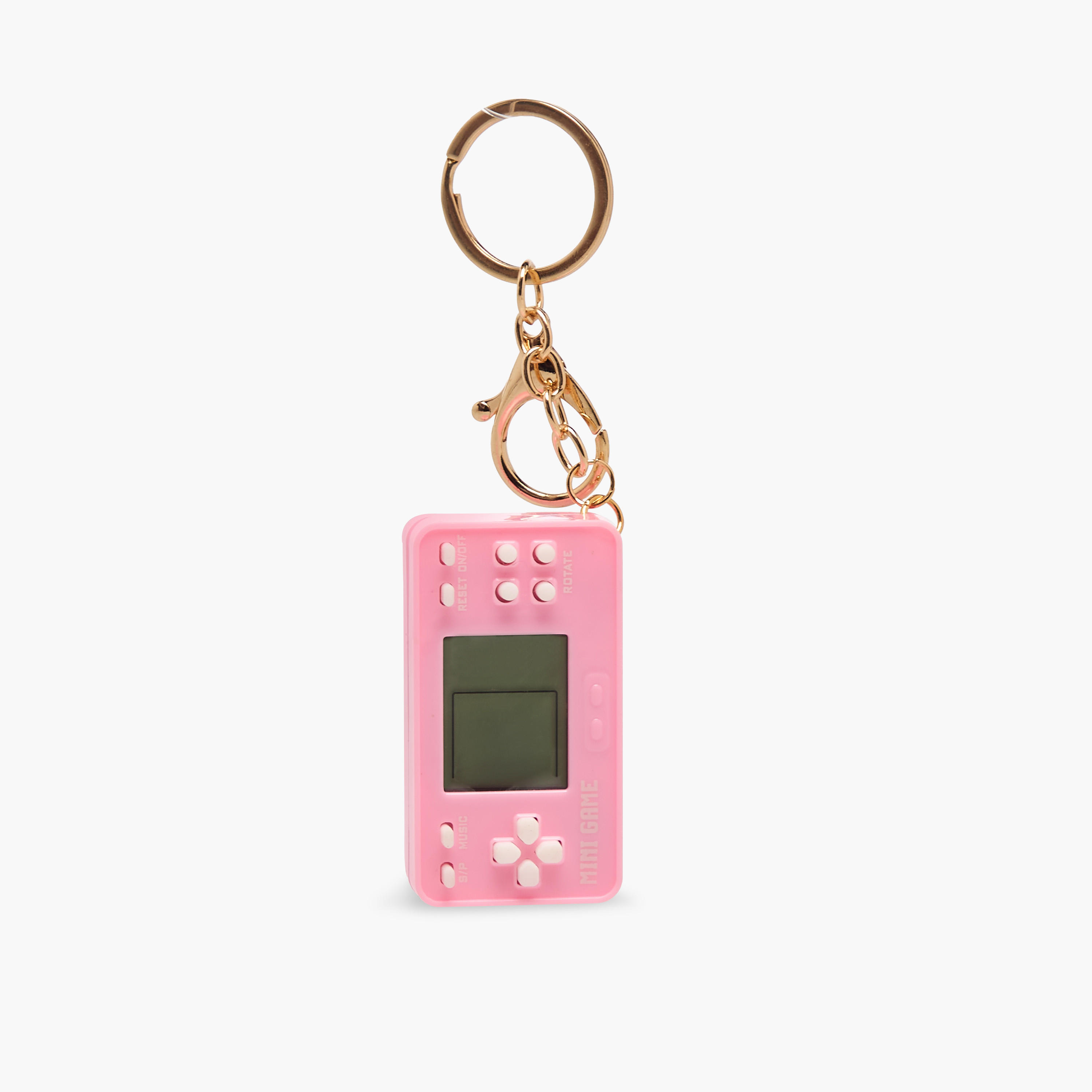 Gaming Console Charm Keyring with Lobster Hook-girls-accessories-keyringsandbagcharms-image-1