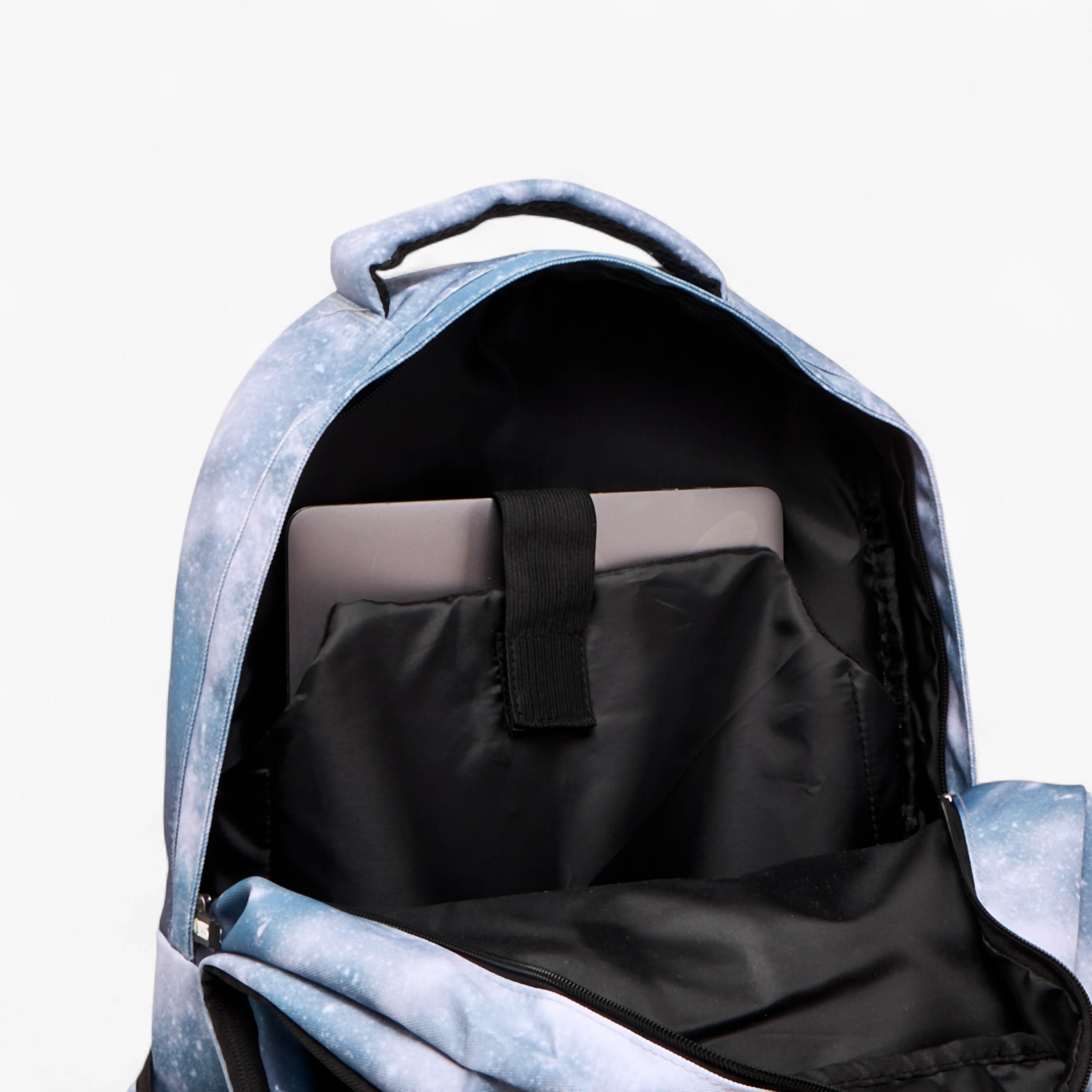 Spirit Galaxy Print 18.5 inch Backpack with Adjustable Shoulder Straps - 47x33x15 cms-school-bagsandbackpacks-backpacks-image-12