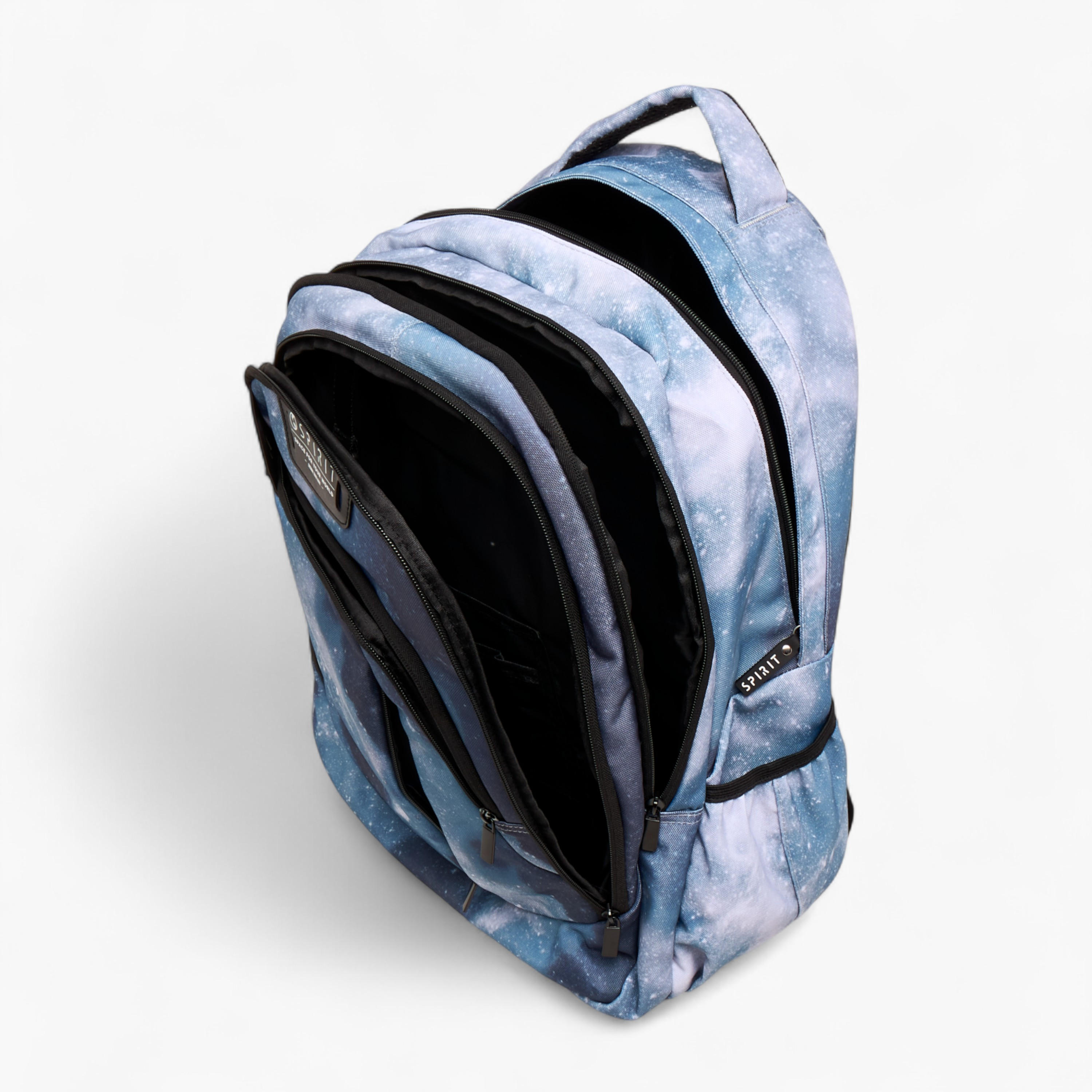 Spirit Galaxy Print 18.5 inch Backpack with Adjustable Shoulder Straps - 47x33x15 cms-school-bagsandbackpacks-backpacks-image-11