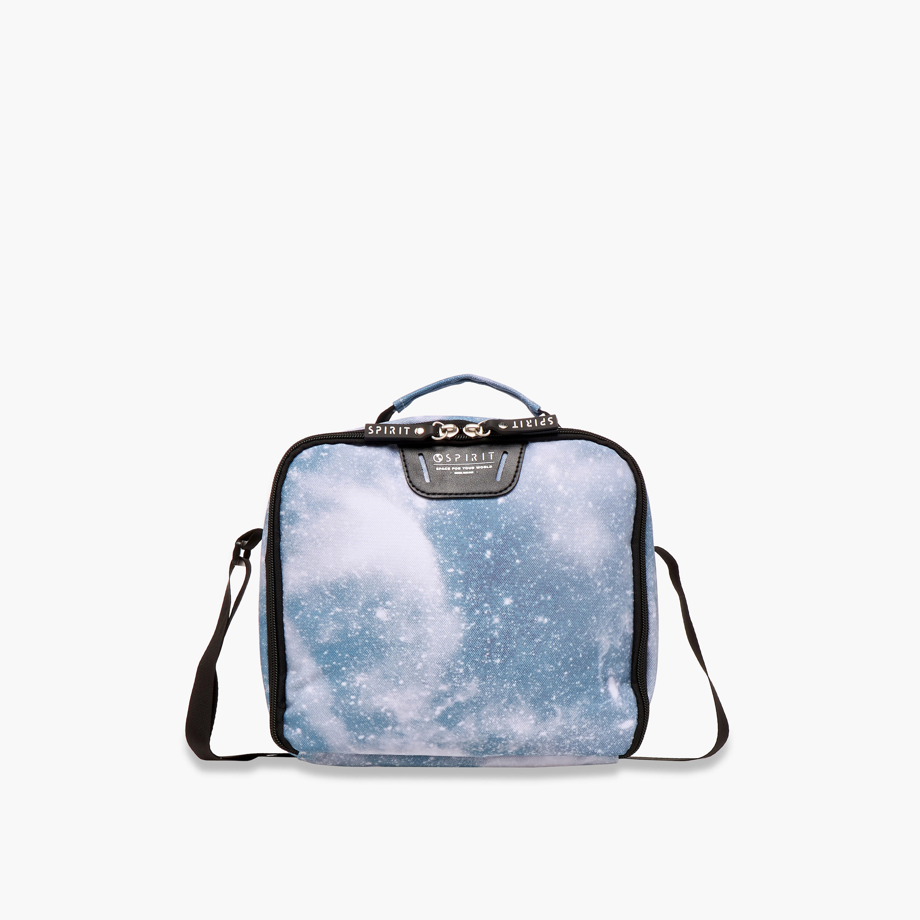 Spirit Printed Lunch Bag with Adjustable Strap and Zip Closure-school-lunchessentials-lunchbags-image-1