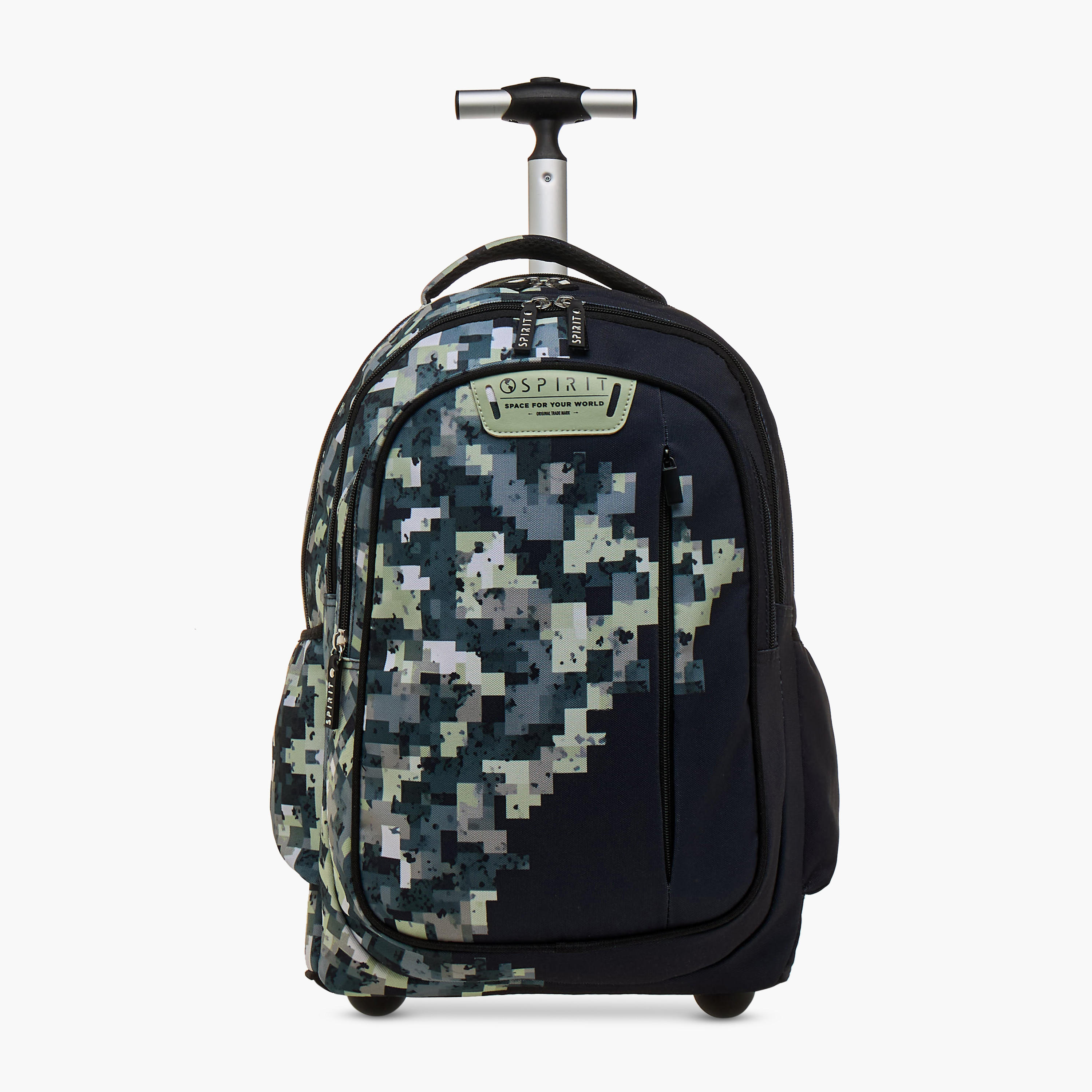 شنطة ترولي للأولاد 8-13 سنة بمقبض قابل للسحب وتصميم الأشكال من سبيريت -school-bagsandbackpacks-trolleybags-image-1