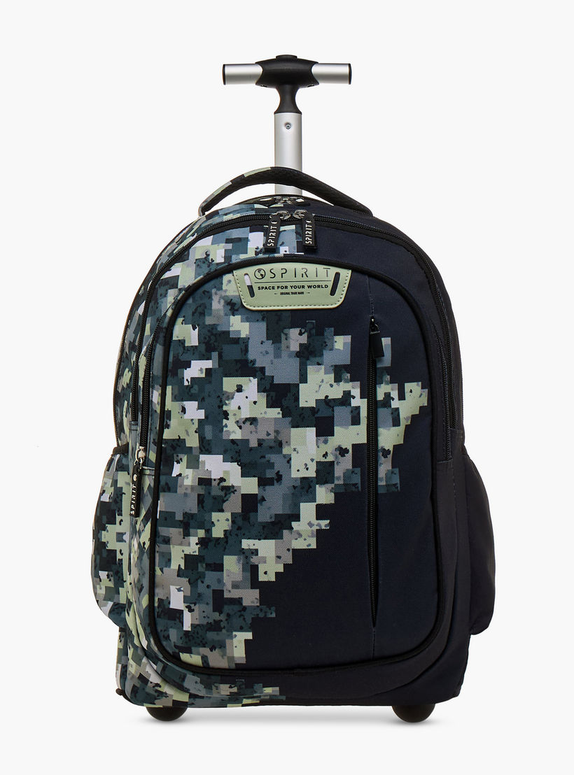 شنطة ترولي للأولاد 8-13 سنة بمقبض قابل للسحب وتصميم الأشكال من سبيريت -school-bagsandbackpacks-trolleybags-image-1